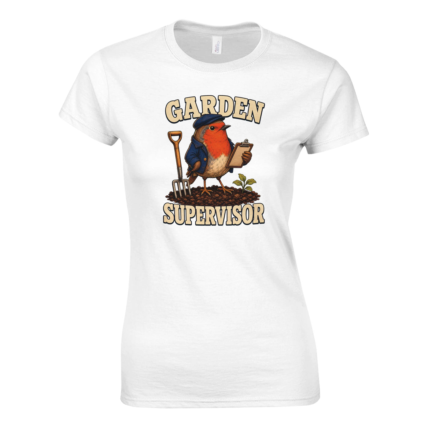 Garden Supervisor Robin Women's T-shirt