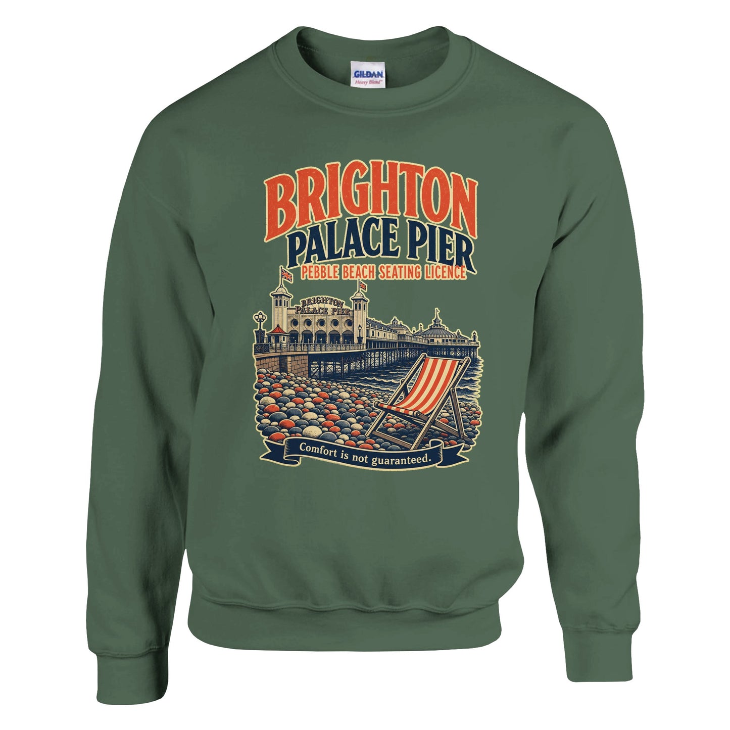 Brighton Pebble Beach Seating Licence Sweatshirt — product view 8
