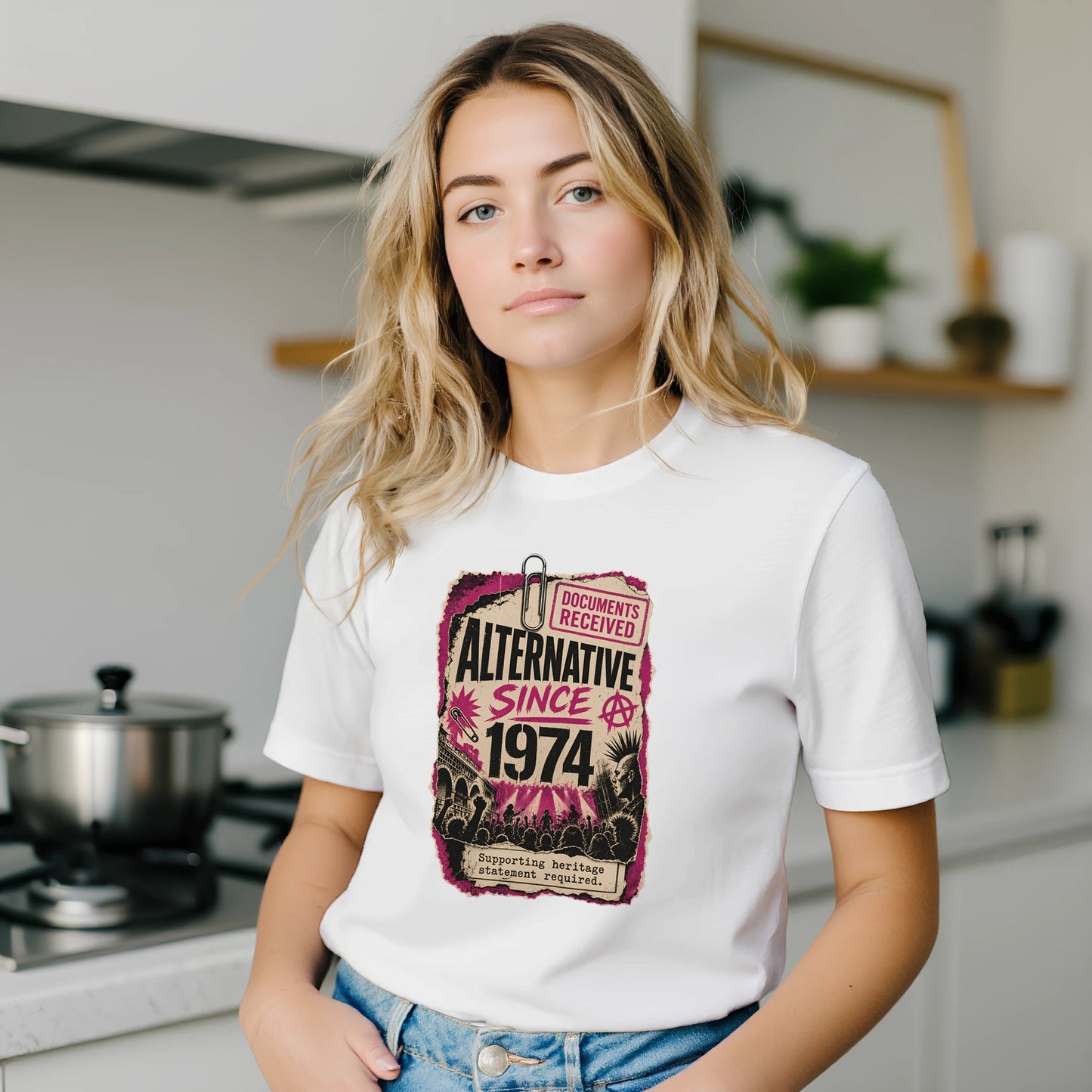 Camden Alternative Since 1974 T-shirt — Illustrated — product view 8