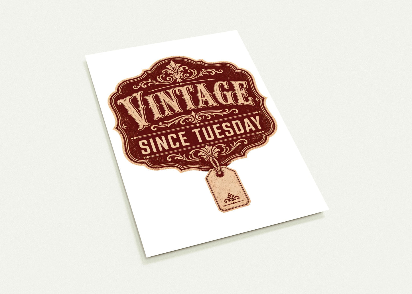 Vintage Since Tuesday Postcard Pack — product view 3