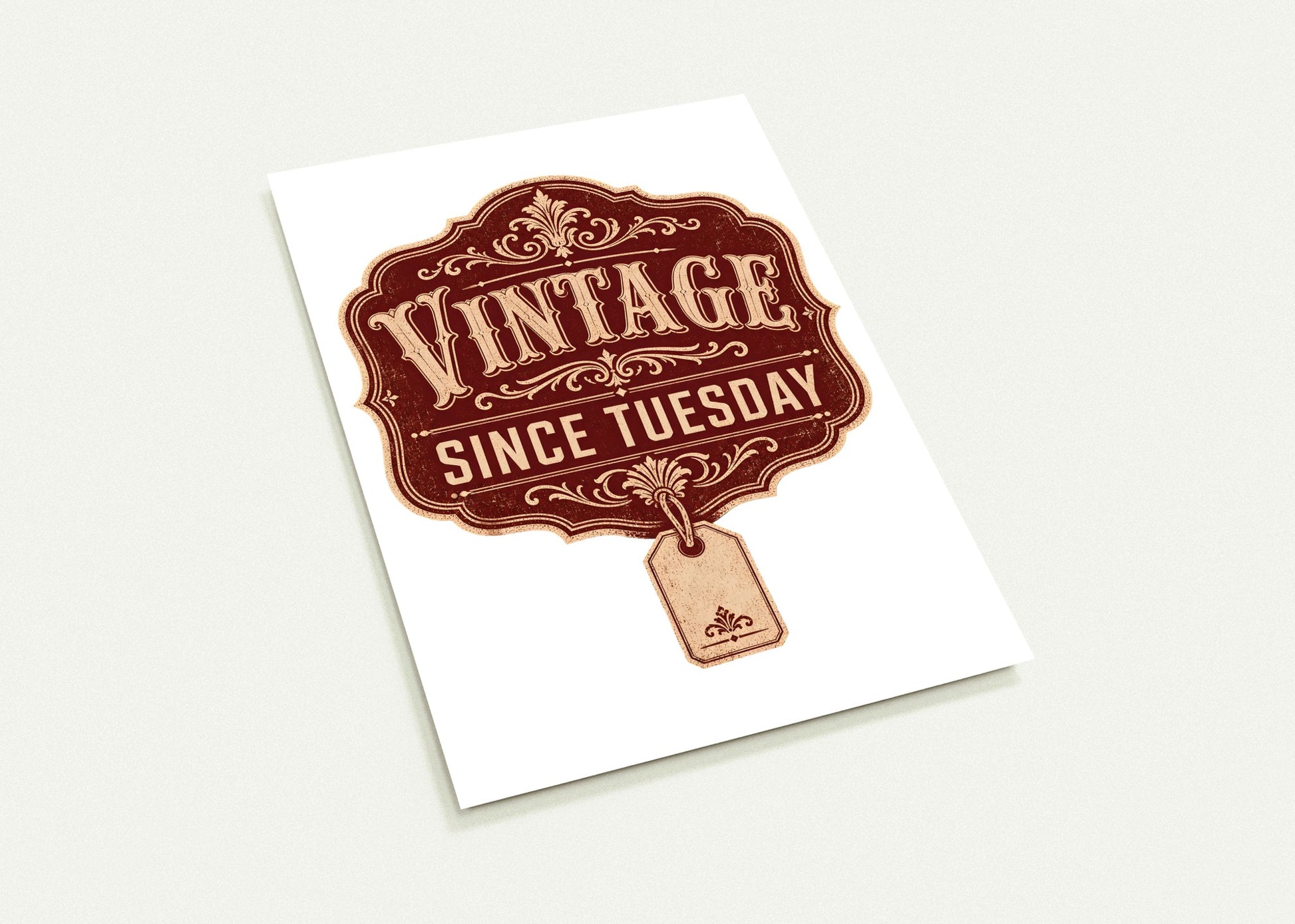 Vintage Since Tuesday Postcard Pack — product view 3