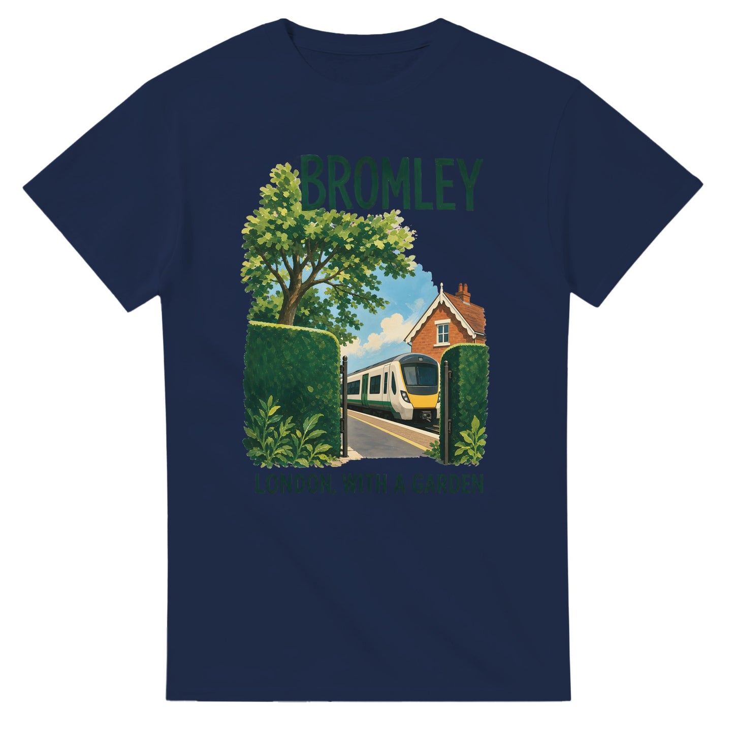 Bromley: London with a Garden T-shirt — product view 5