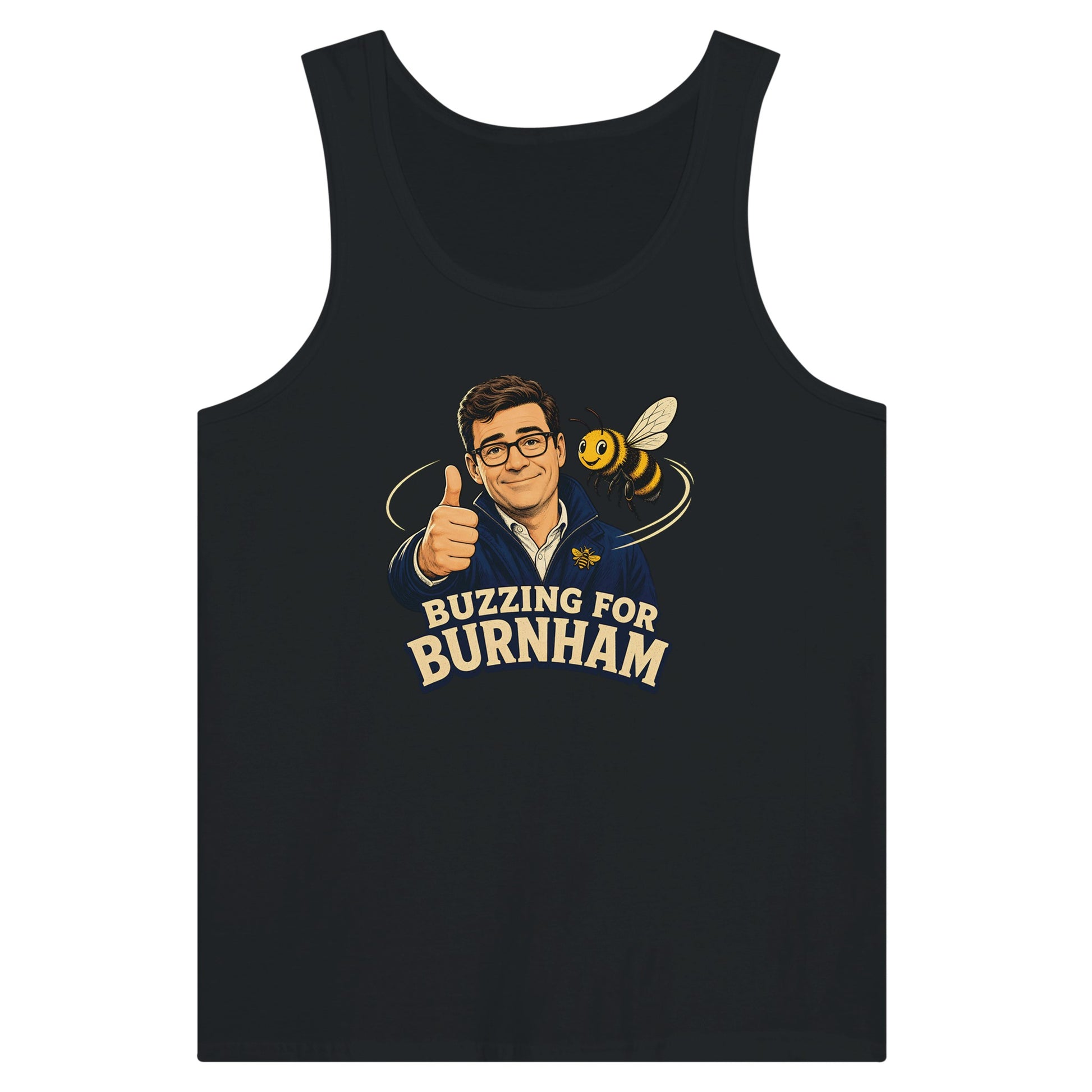 Buzzing for Burnham Premium Unisex Tank Top — product view 8