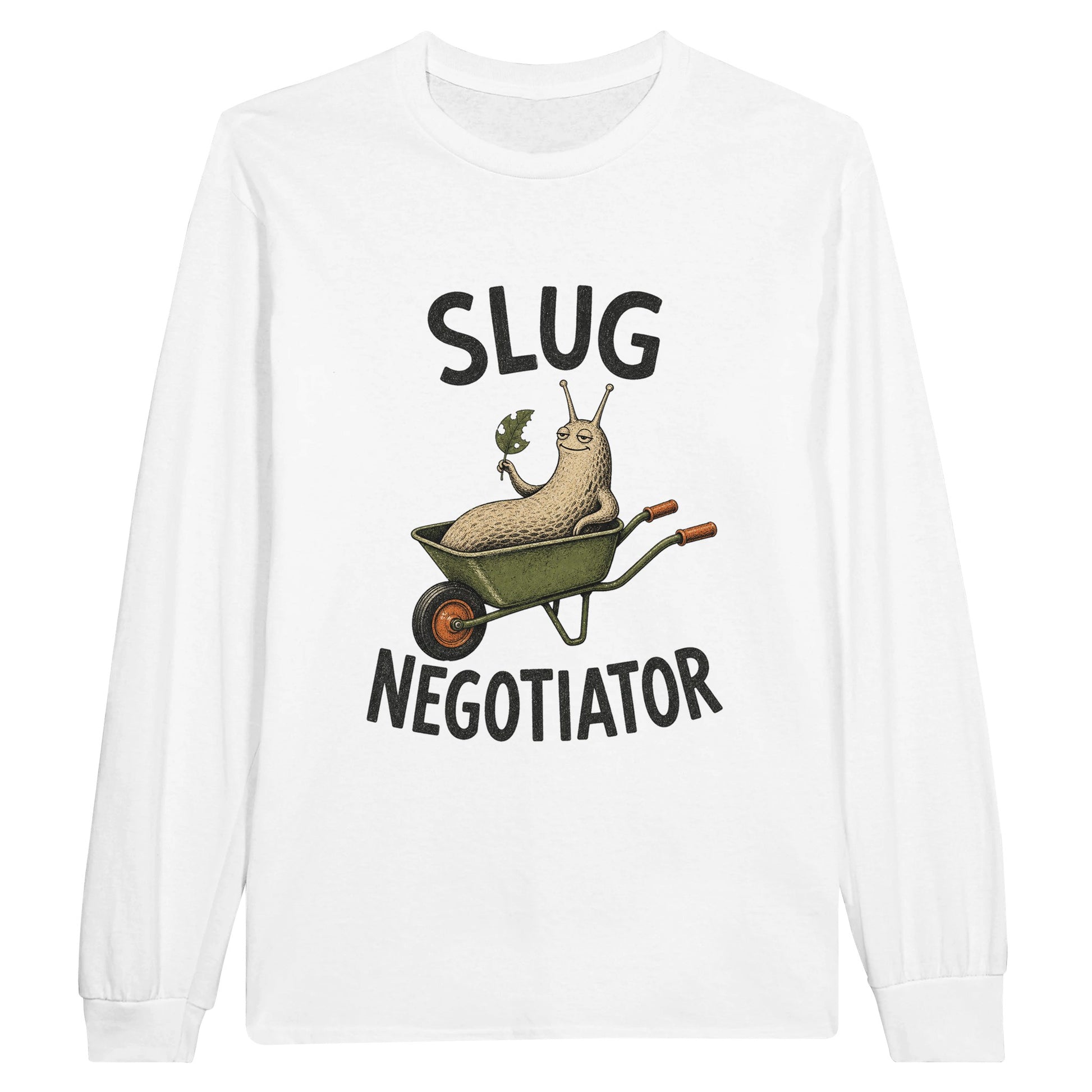 Slug Negotiator Garden Graphic Long-Sleeve T-shirt — product view 1