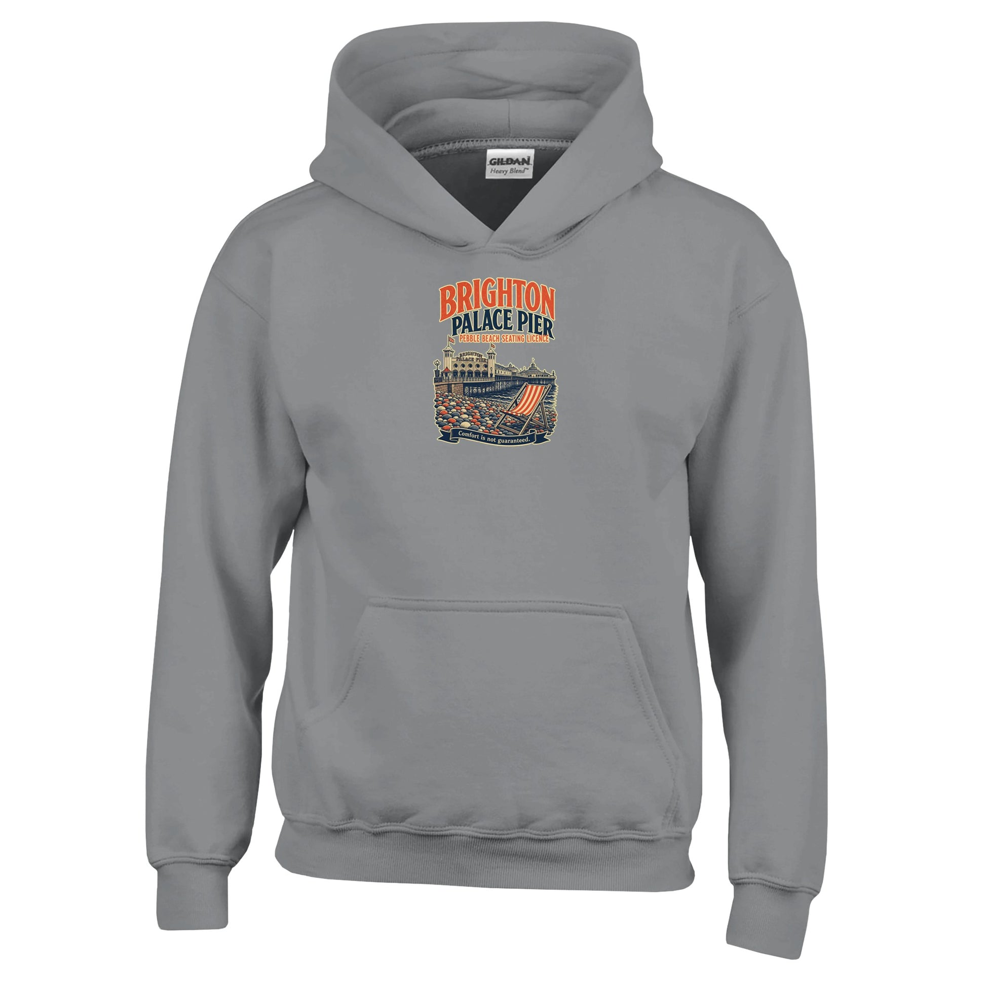 Brighton Pebble Beach Seating Licence Kids' Hoodie — product view 13