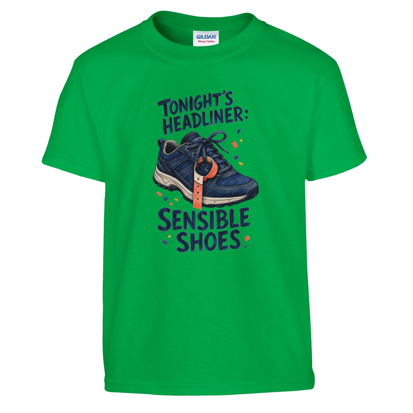 Tonight's Headliner: Sensible Shoes Concert Kids' T-shirt — product view 8