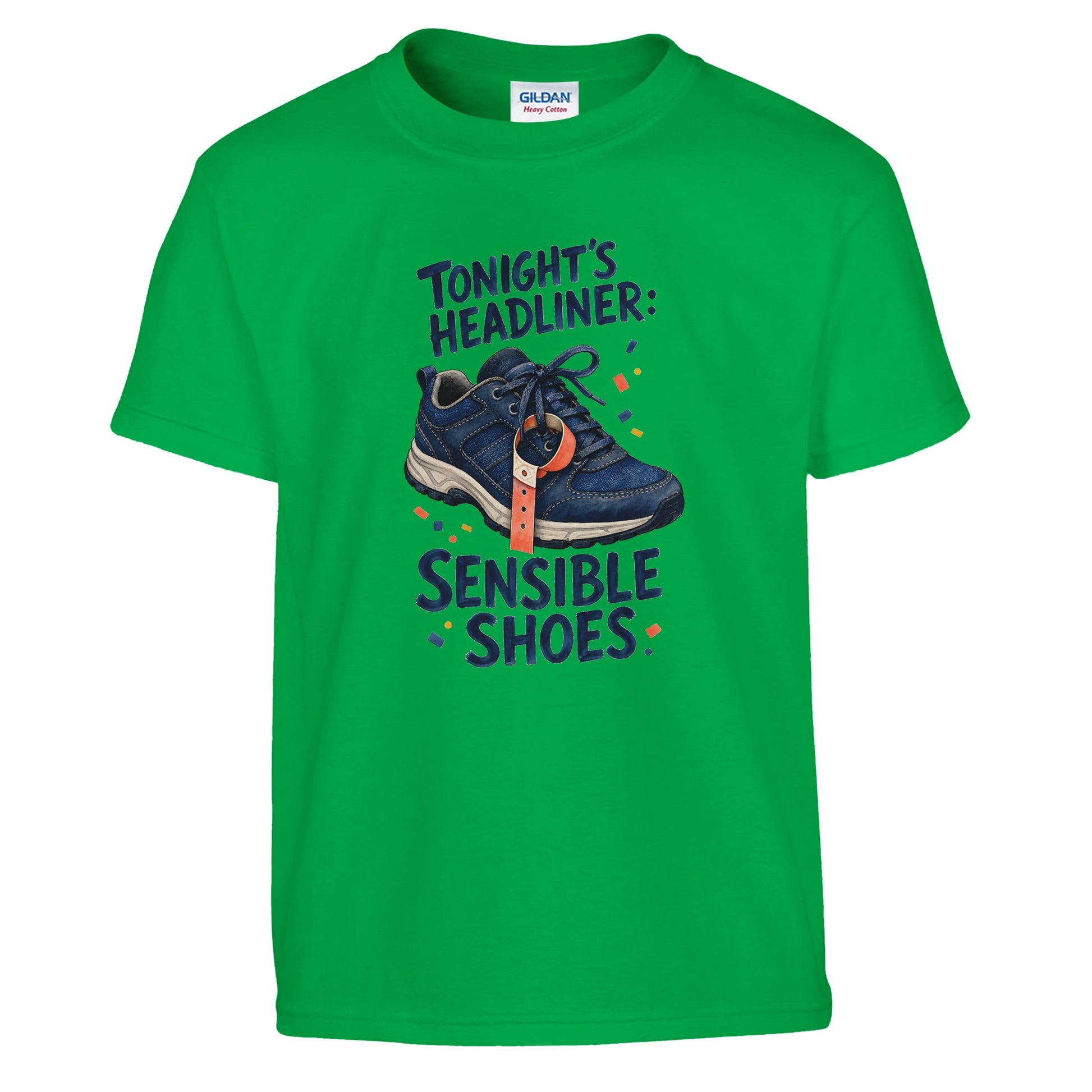 Tonight's Headliner: Sensible Shoes Concert Kids' T-shirt — product view 8