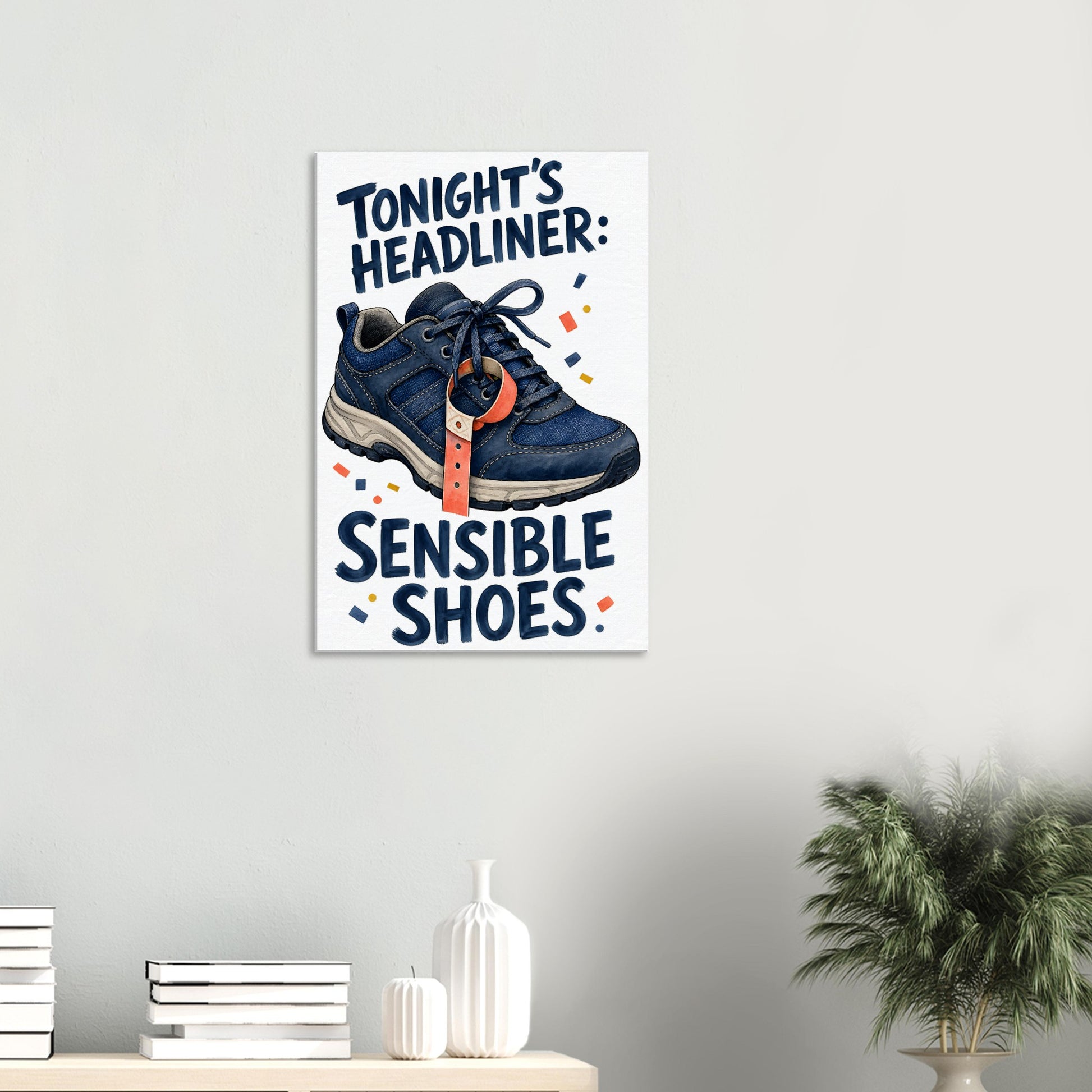 Tonight's Headliner: Sensible Shoes Concert Canvas — product view 4