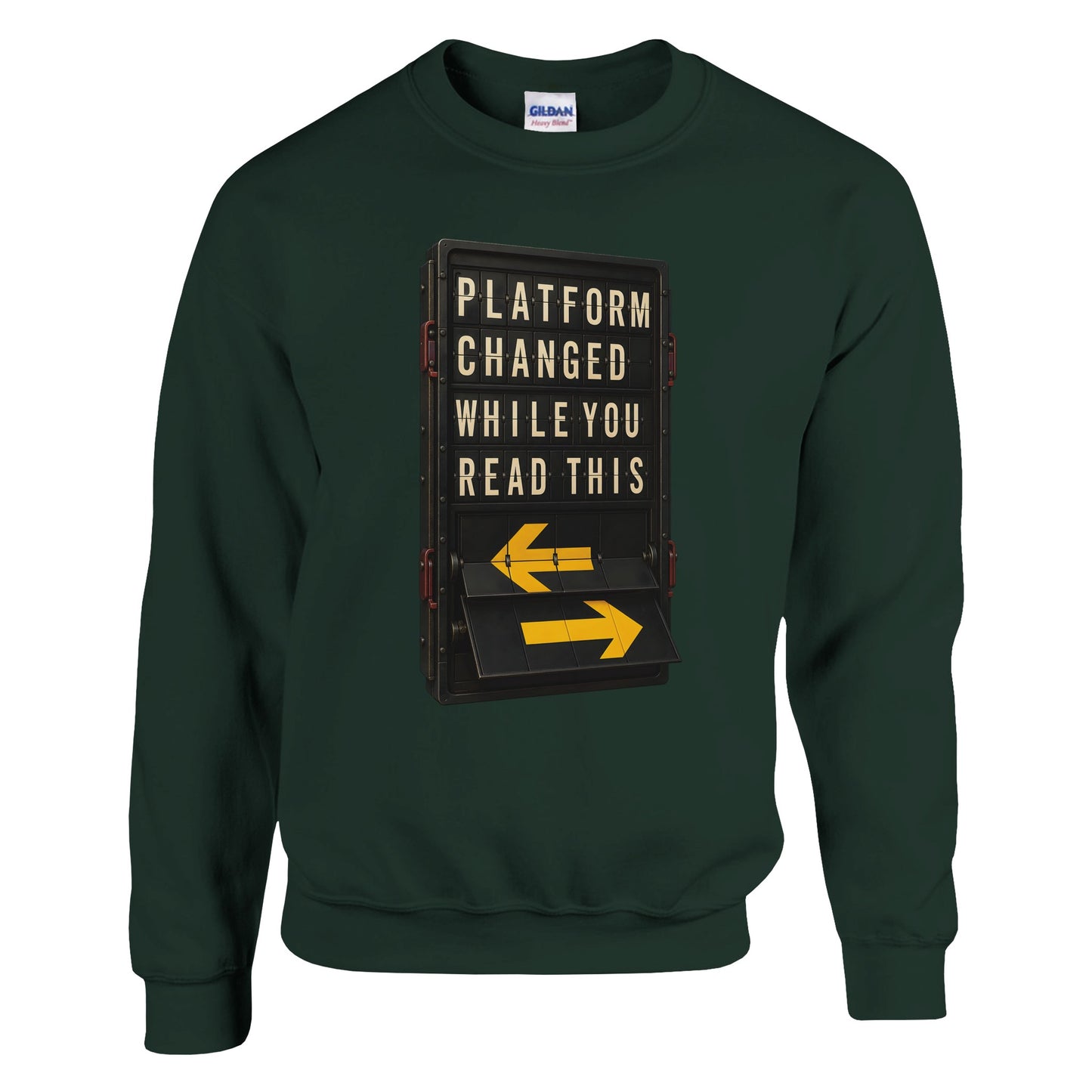 Platform Changed While You Read This Sweatshirt — product view 4