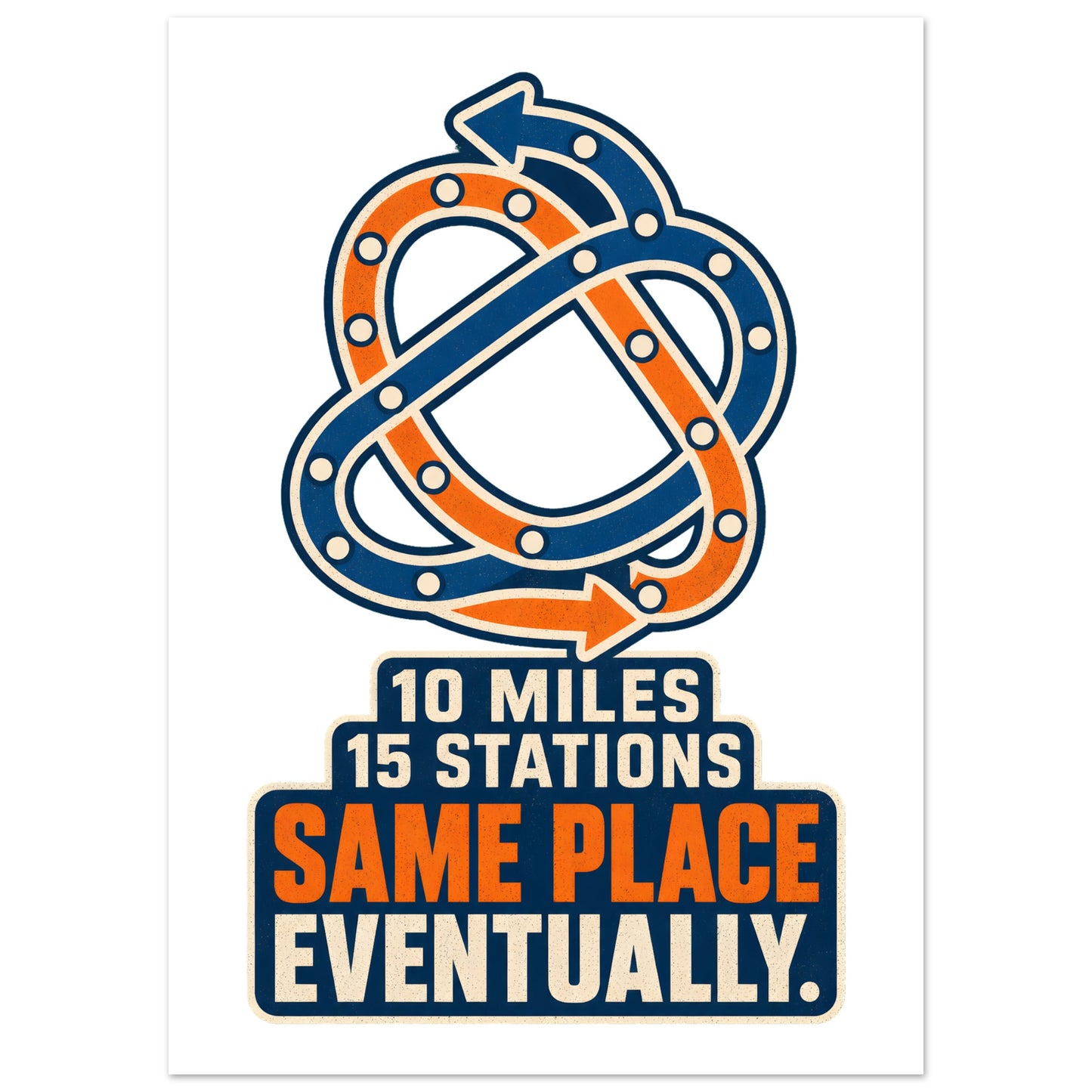 Glasgow Same Place Eventually Poster — product view 4