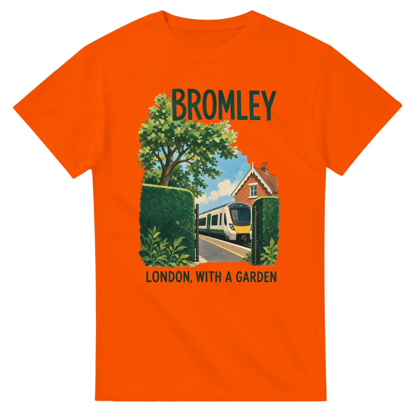 Bromley: London with a Garden T-shirt — product view 7