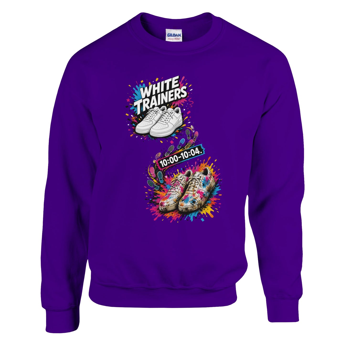 White Trainers: 10:00–10:04 Sweatshirt — product view 6