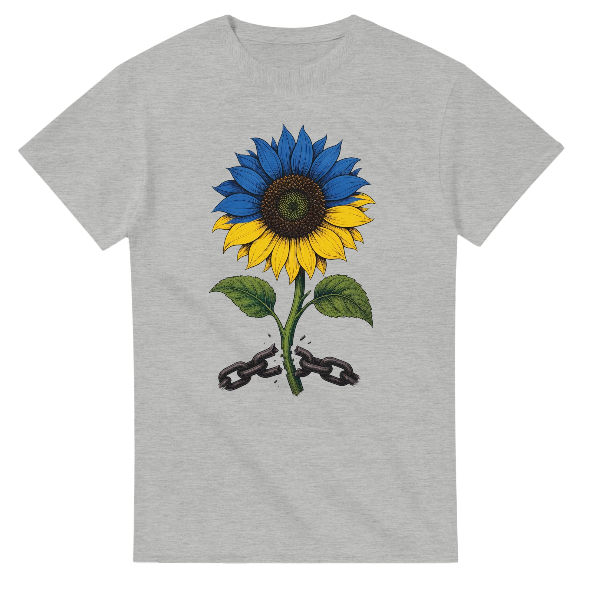 Ukraine Freedom Sunflower T-shirt — product view 6