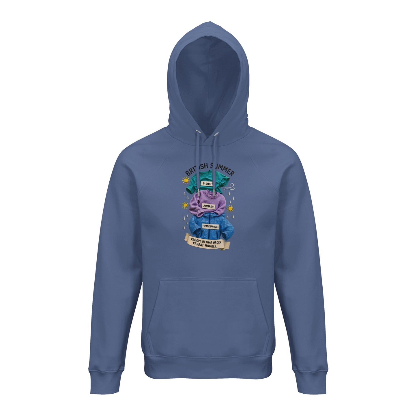 British Summer: Repeat Layers Hourly Hoodie — product view 9