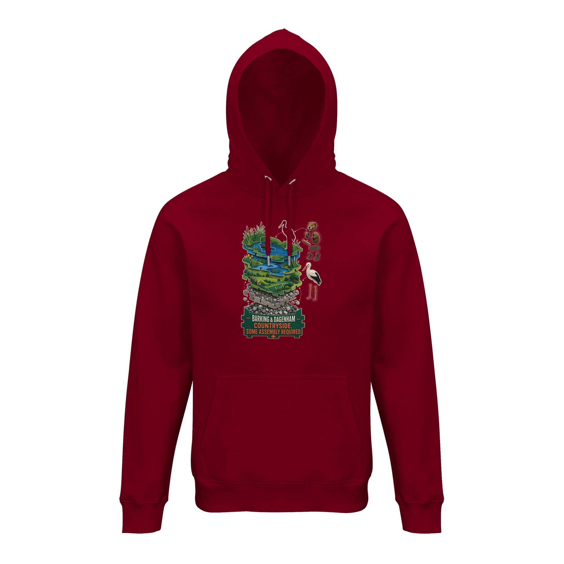 Barking & Dagenham Countryside Hoodie — product view 12