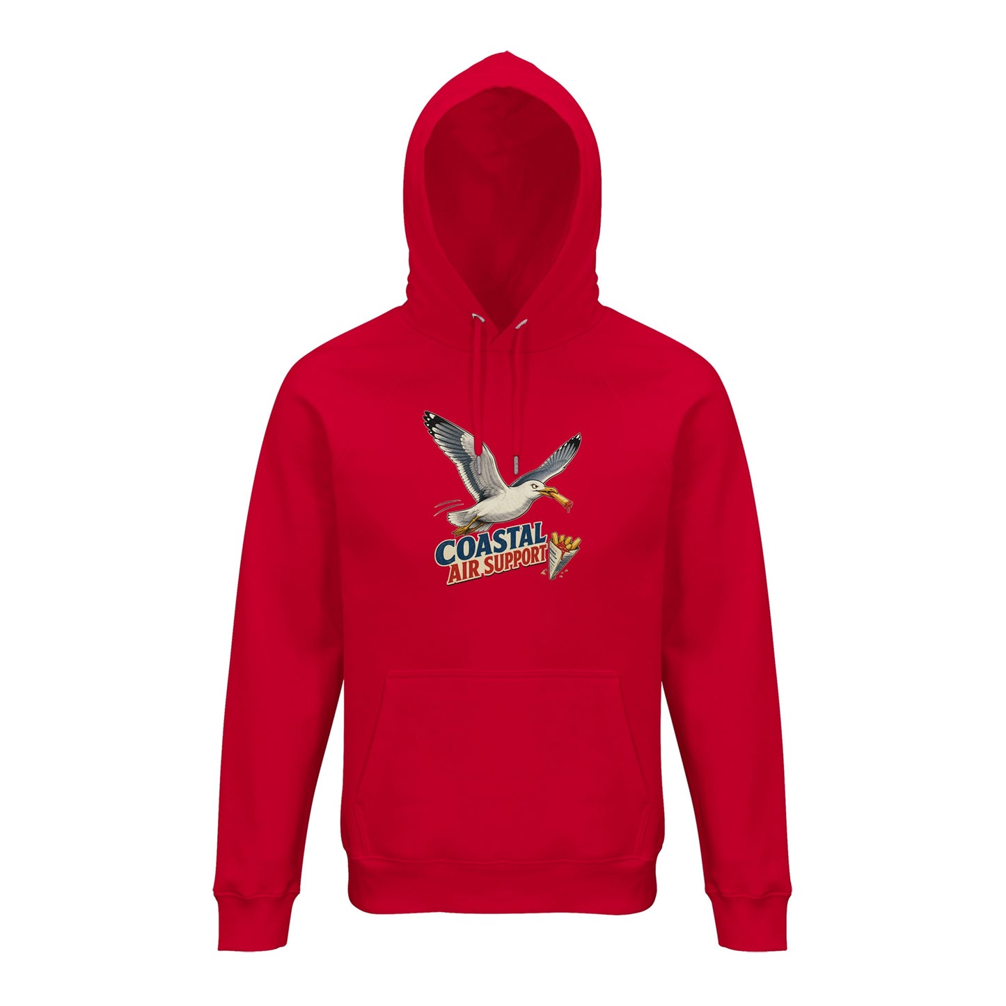 Coastal Air Support Seagull Graphic Hoodie — product view 9