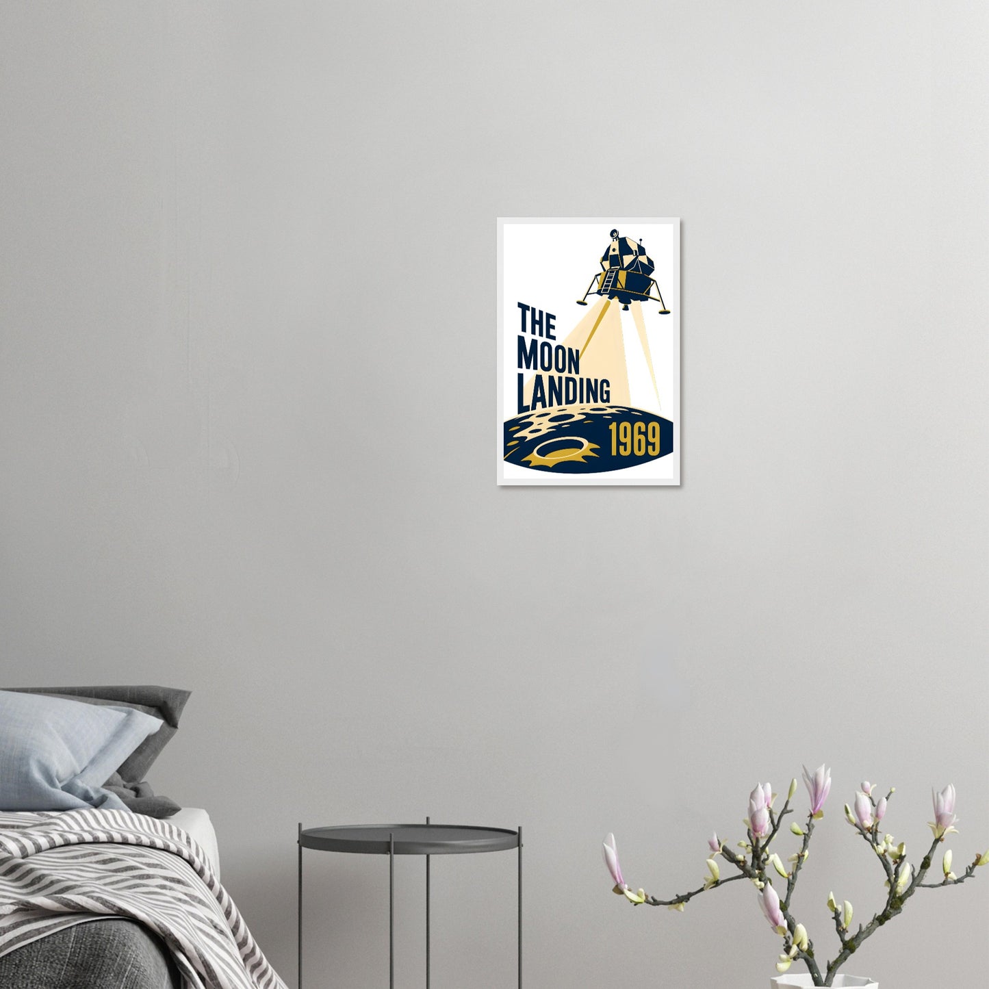 The Moon Landing — 1969 Framed Wall Art — product view 10