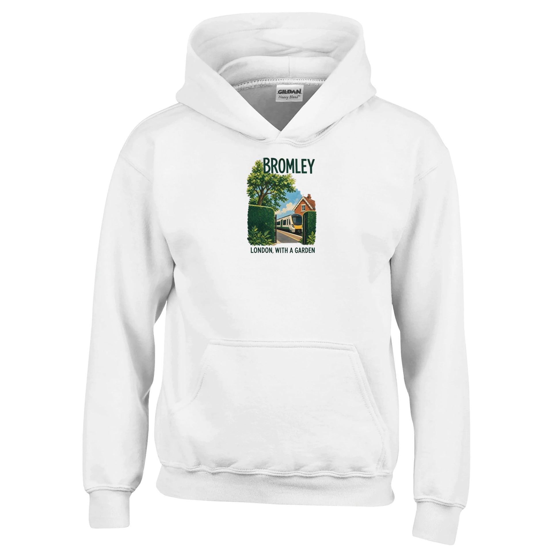 Bromley: London with a Garden Kids' Hoodie — product view 1