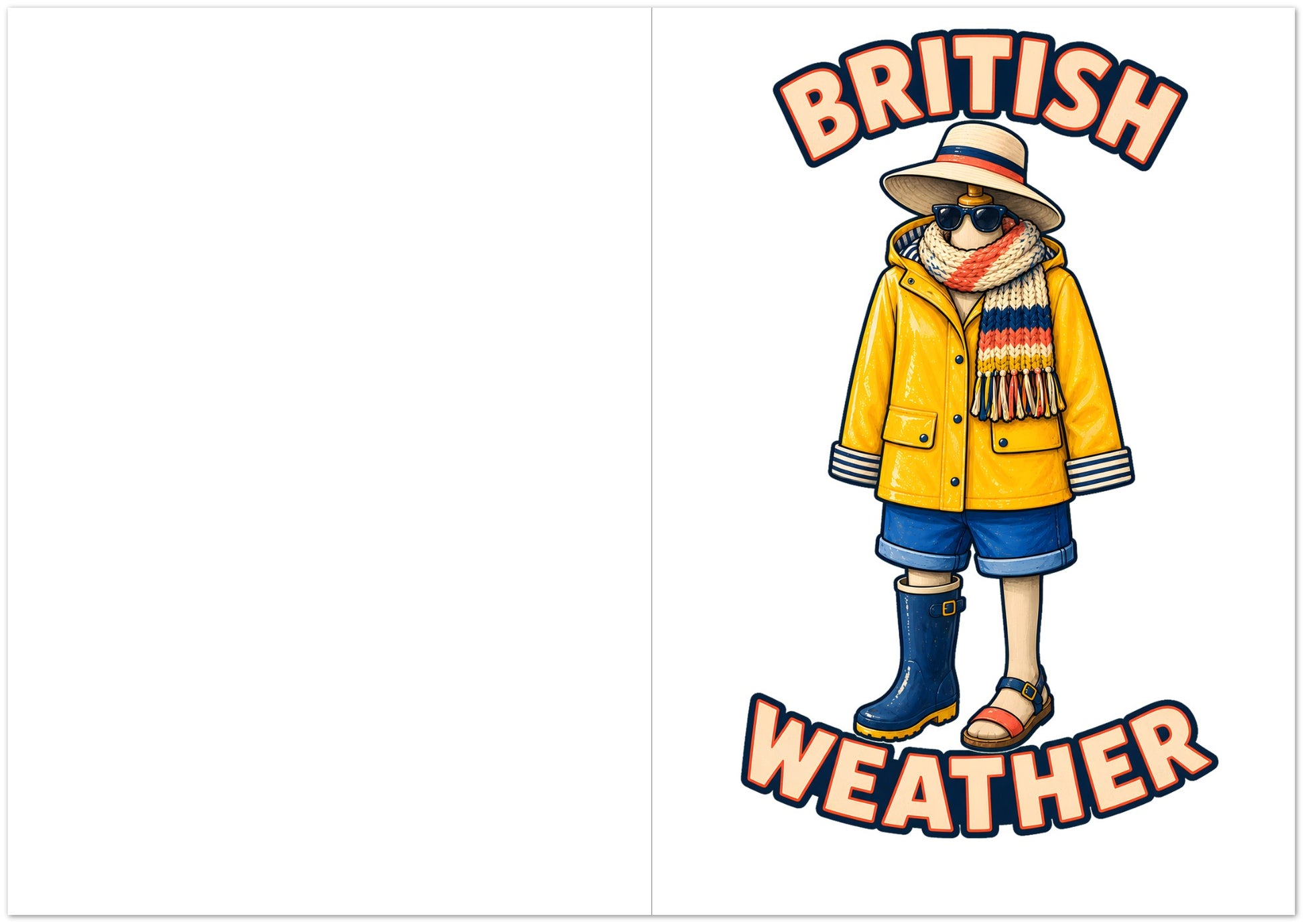 British Weather All-Weather Outfit Greeting Card Pack — product view 5