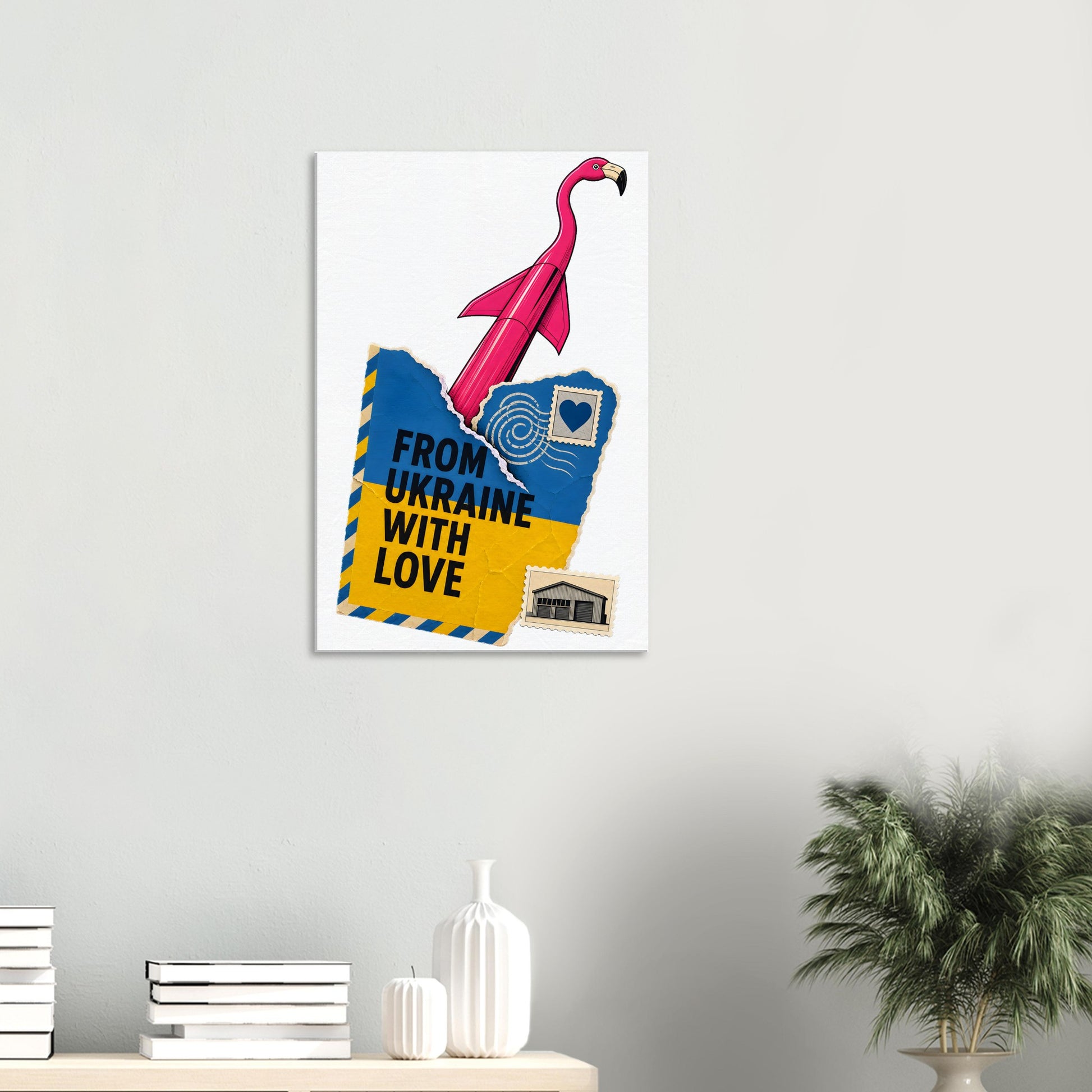 From Ukraine With Love Canvas — product view 4