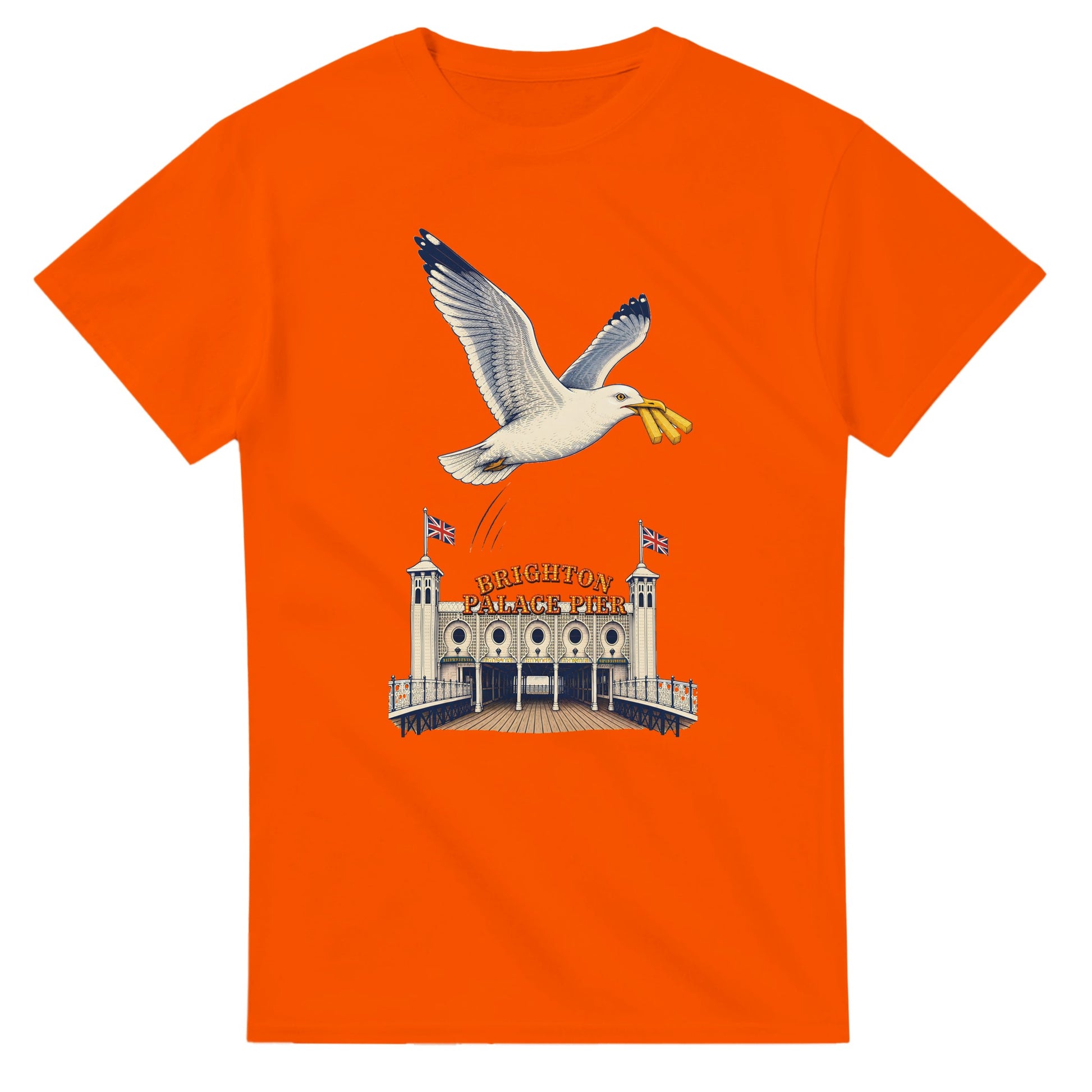 Brighton Palace Pier Chip Heist T-shirt — product view 7