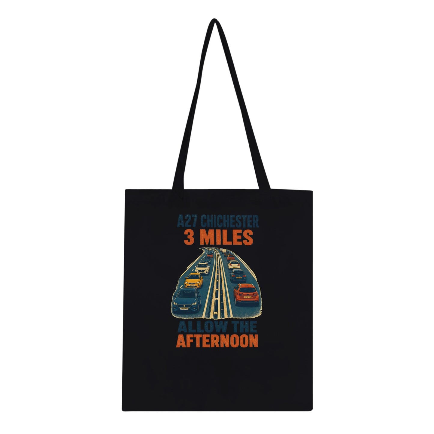 A27 Chichester – 3 Miles, Allow the Afternoon Tote Bag — product view 3