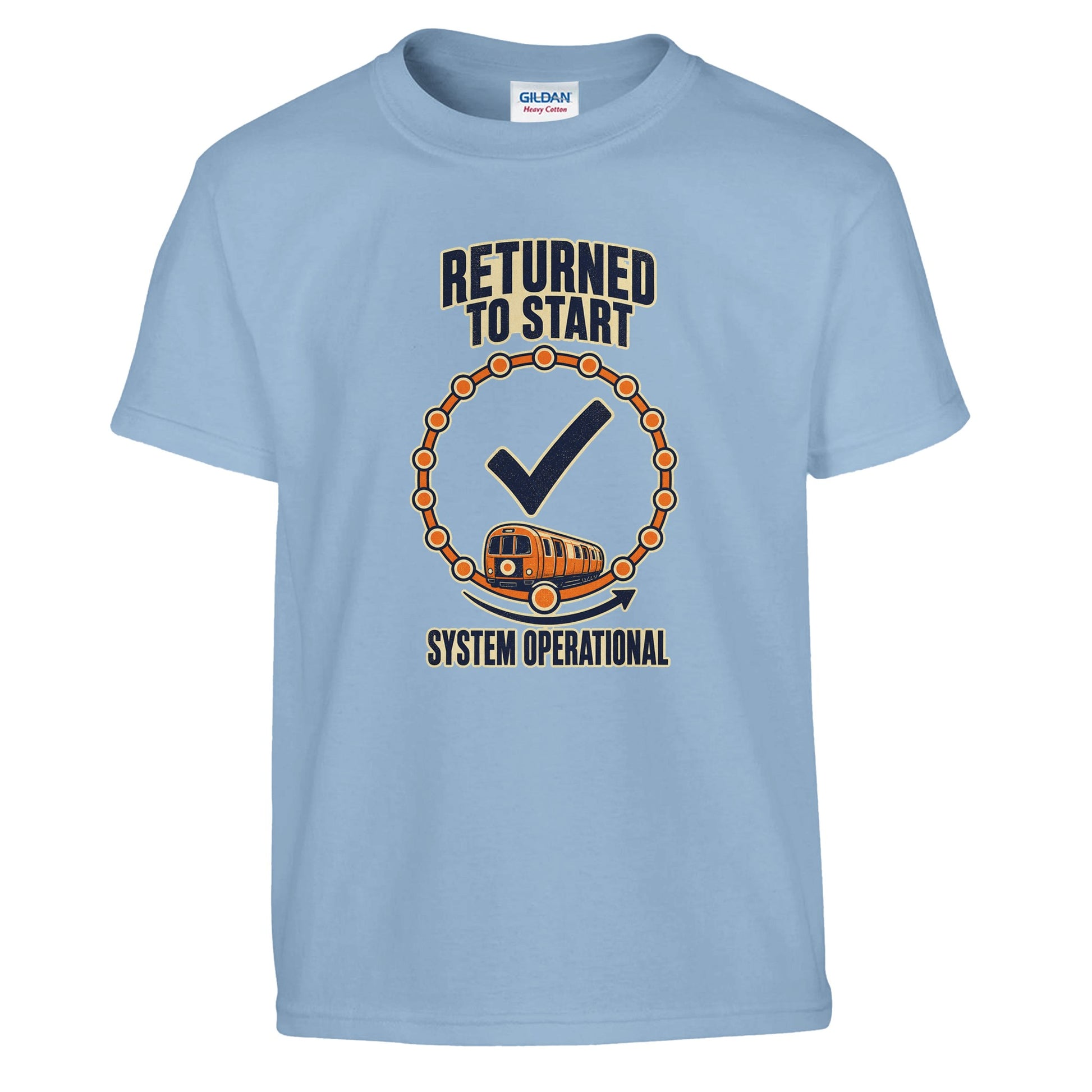 Glasgow Subway: System Operational Kids' T-shirt — product view 3