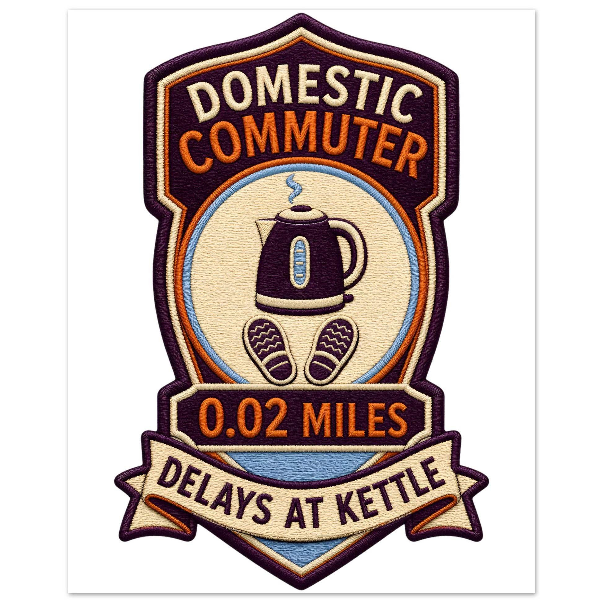 Domestic Commuter Aluminium Print — product view 2