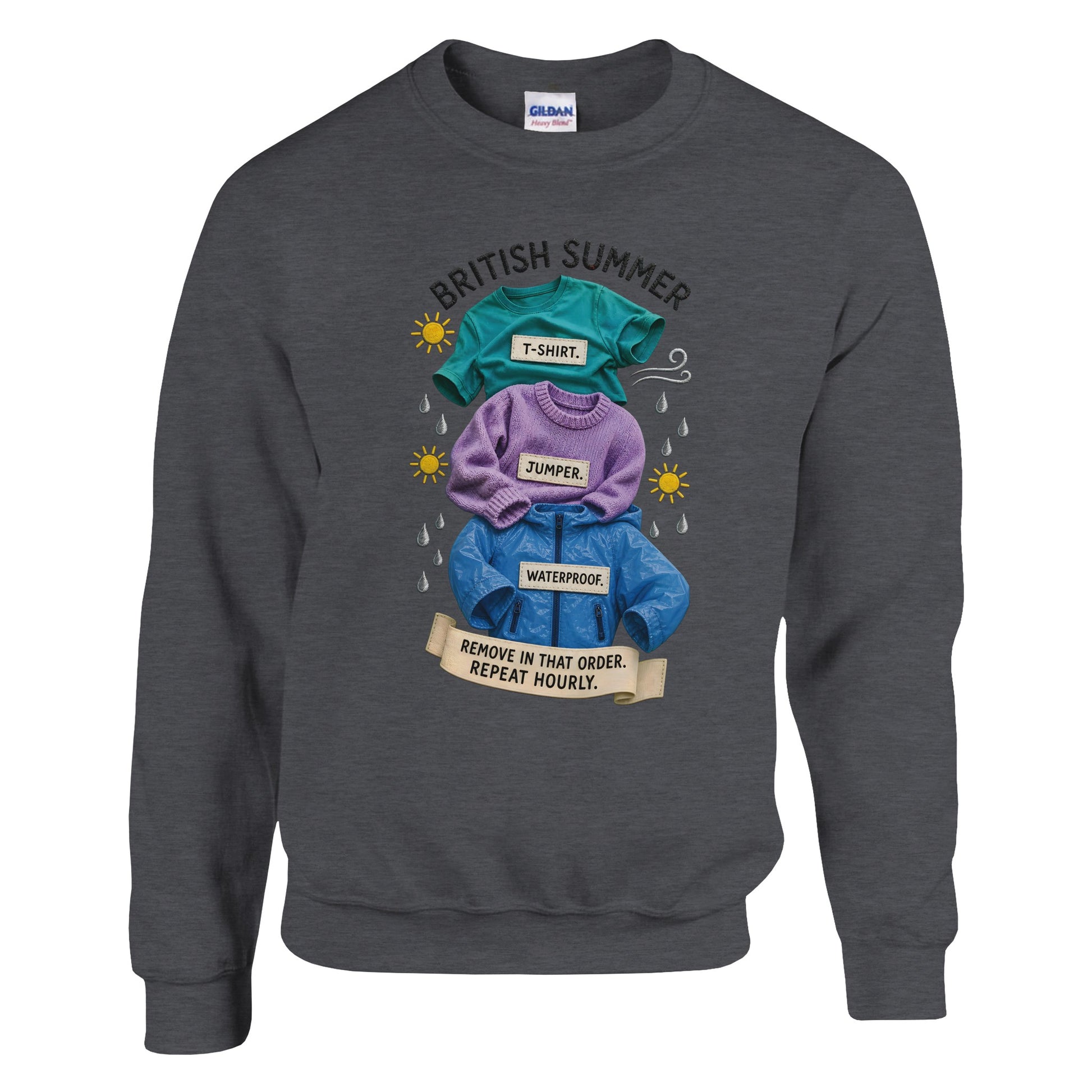 British Summer: Repeat Layers Hourly Sweatshirt — product view 14