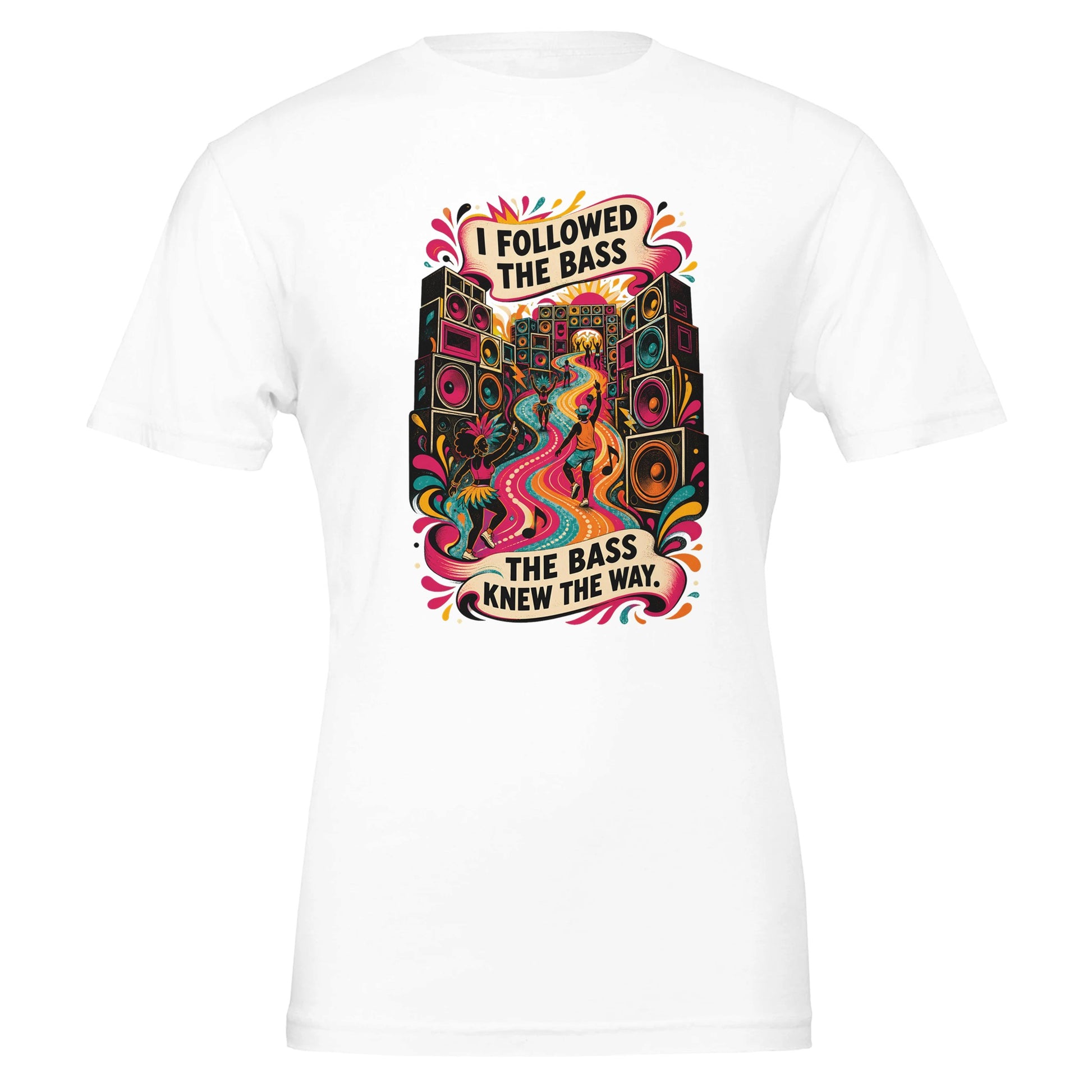 I Followed the Bass T-shirt — product view 1
