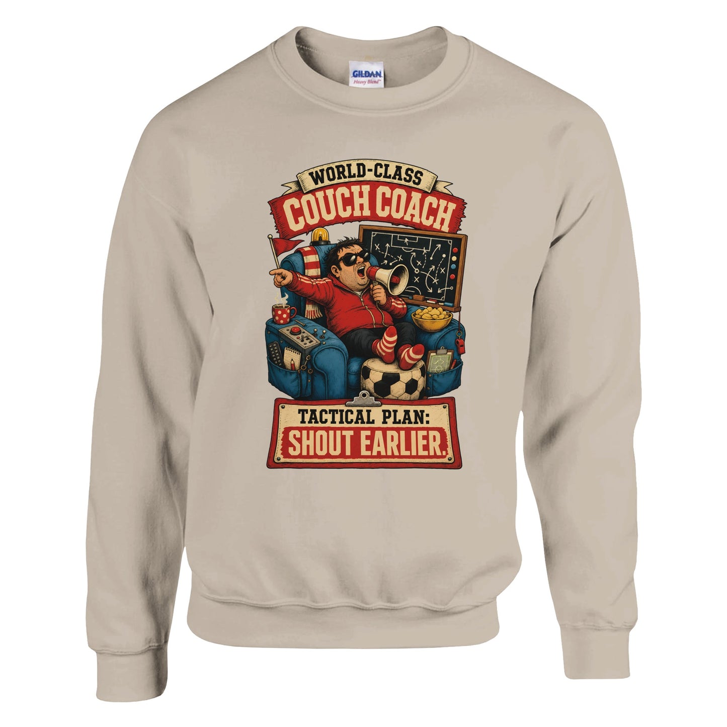 World-Class Couch Coach Sweatshirt — product view 14