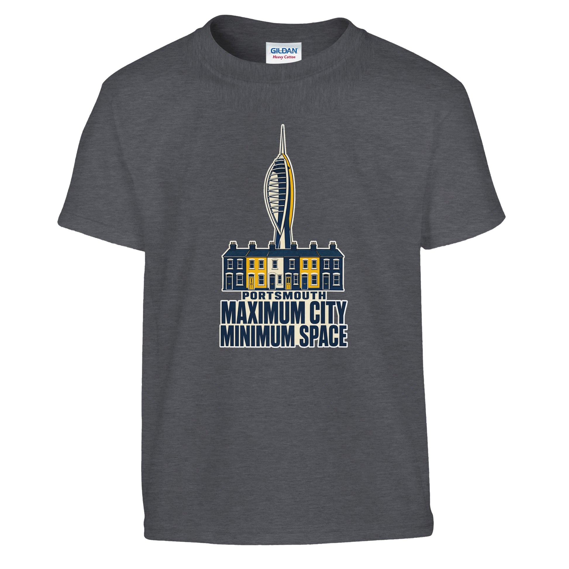 Portsmouth Maximum City Minimum Space Kids' T-shirt — product view 12