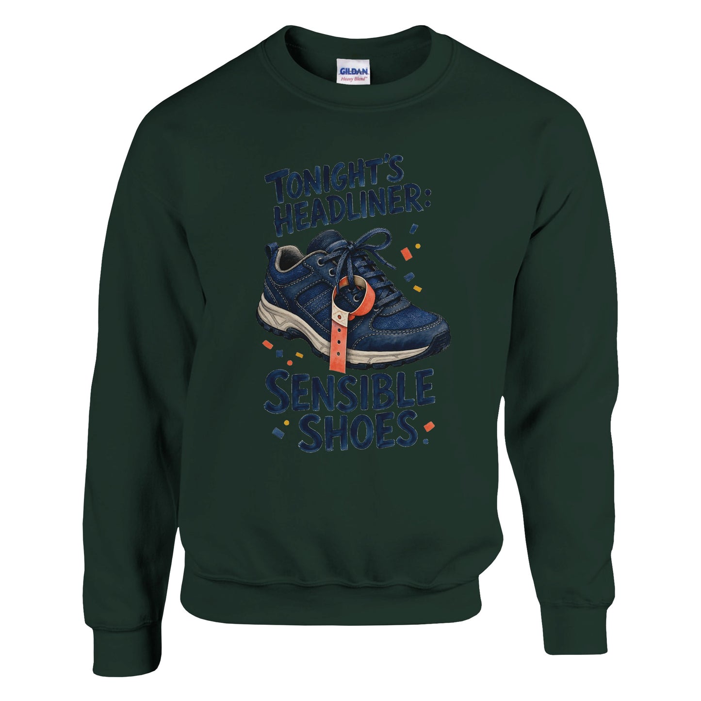 Tonight's Headliner: Sensible Shoes Concert Sweatshirt — product view 4