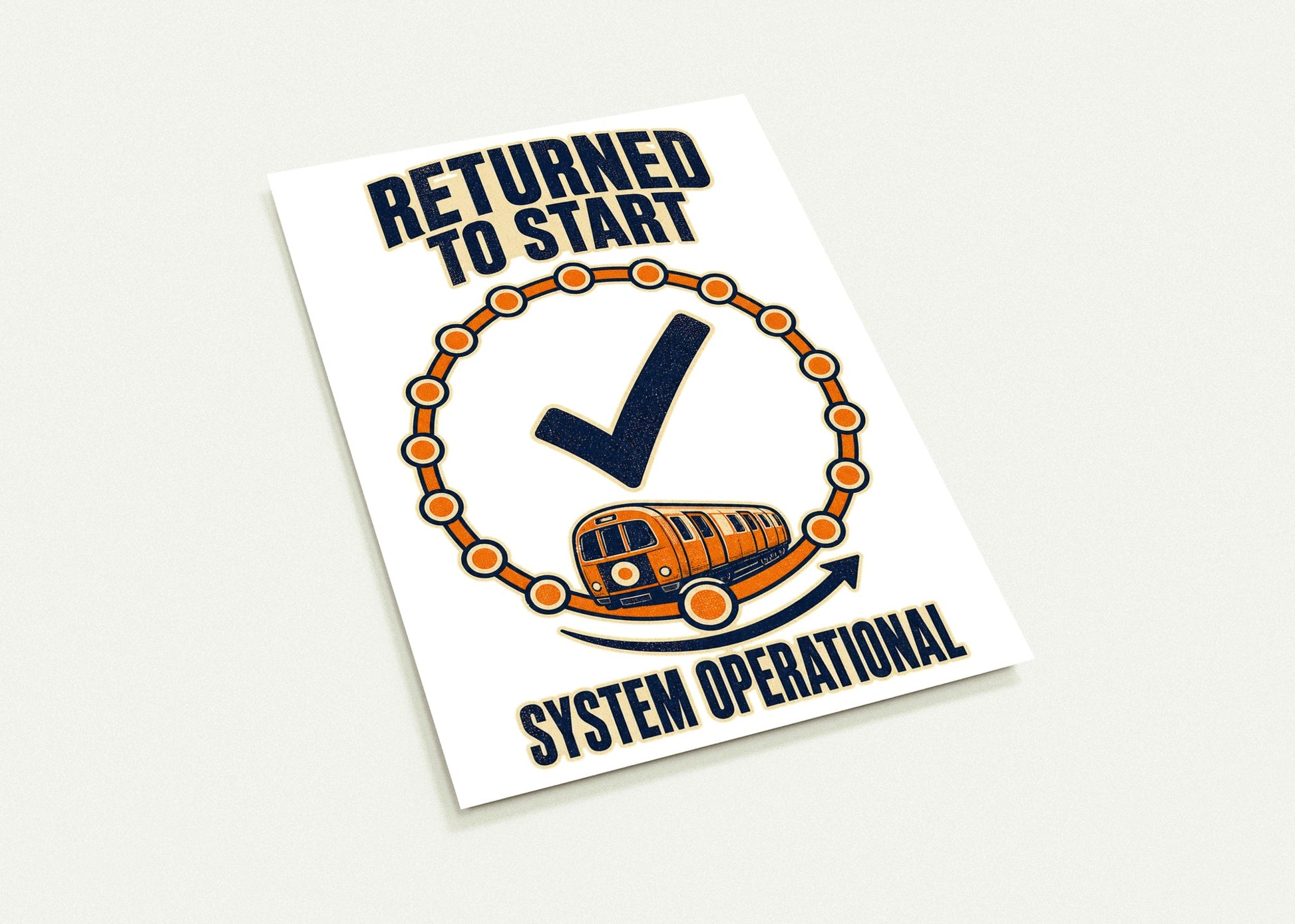 Glasgow Subway: System Operational Postcard Pack — product view 3