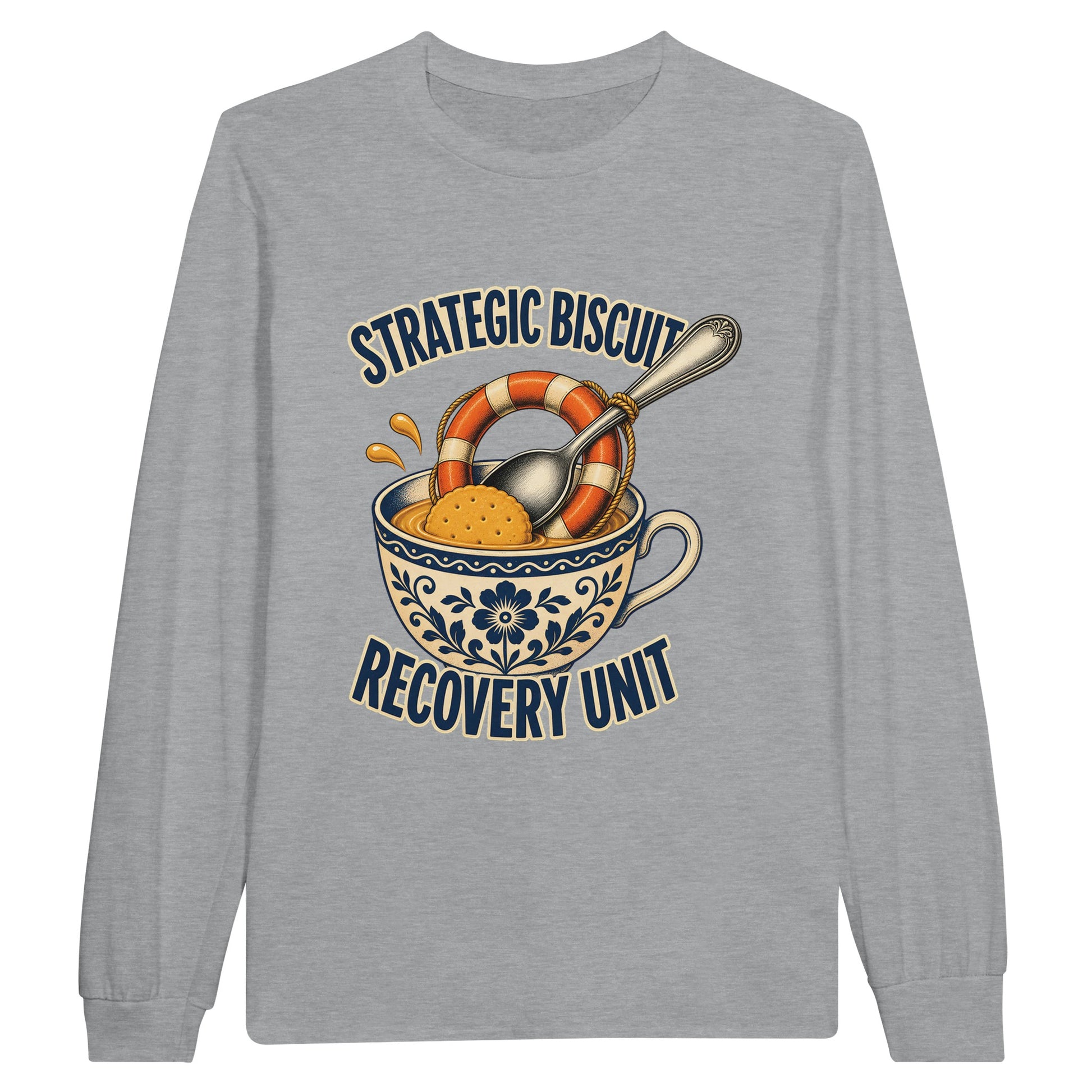Strategic Biscuit Recovery Unit Long-Sleeve T-shirt — product view 10