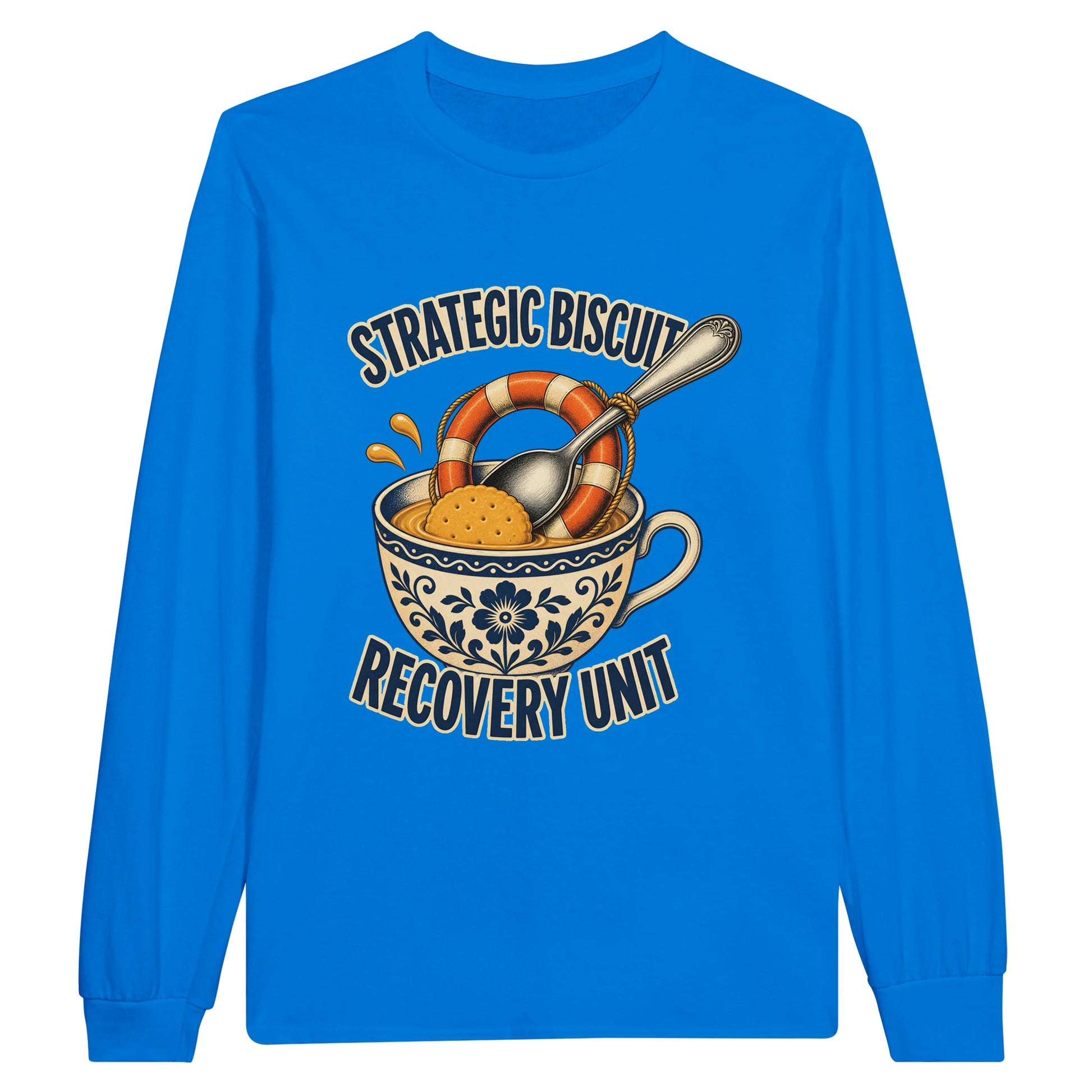Strategic Biscuit Recovery Unit Long-Sleeve T-shirt — product view 3
