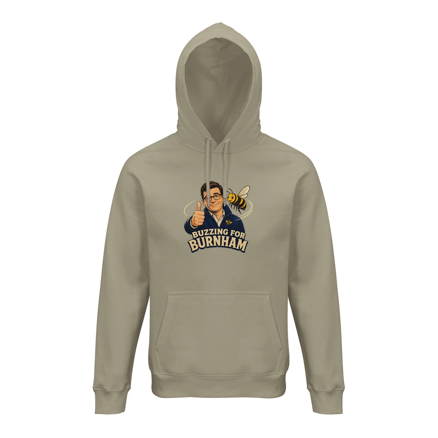 Buzzing for Burnham Hoodie — product view 3