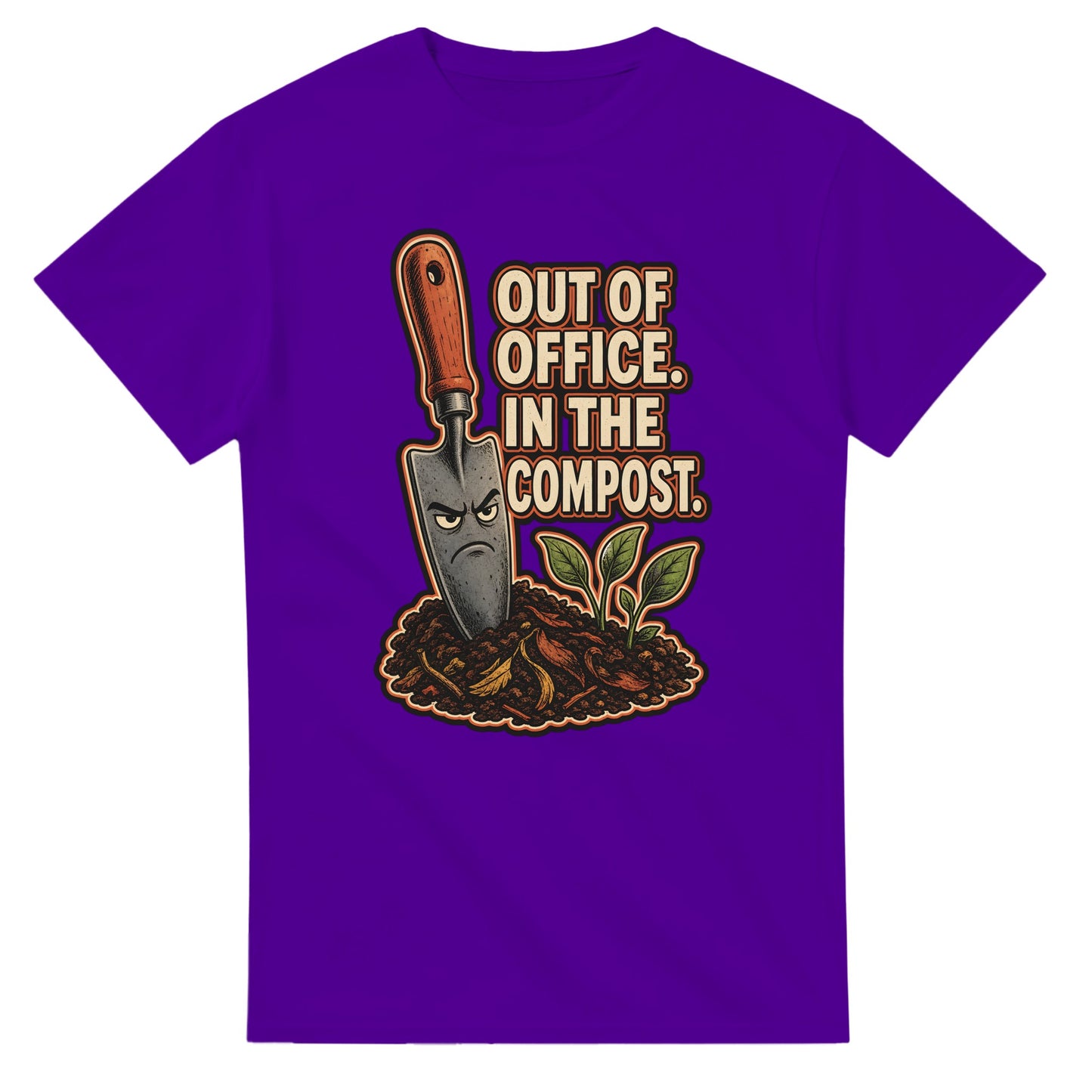 Out of Office, In the Compost T-shirt — product view 16