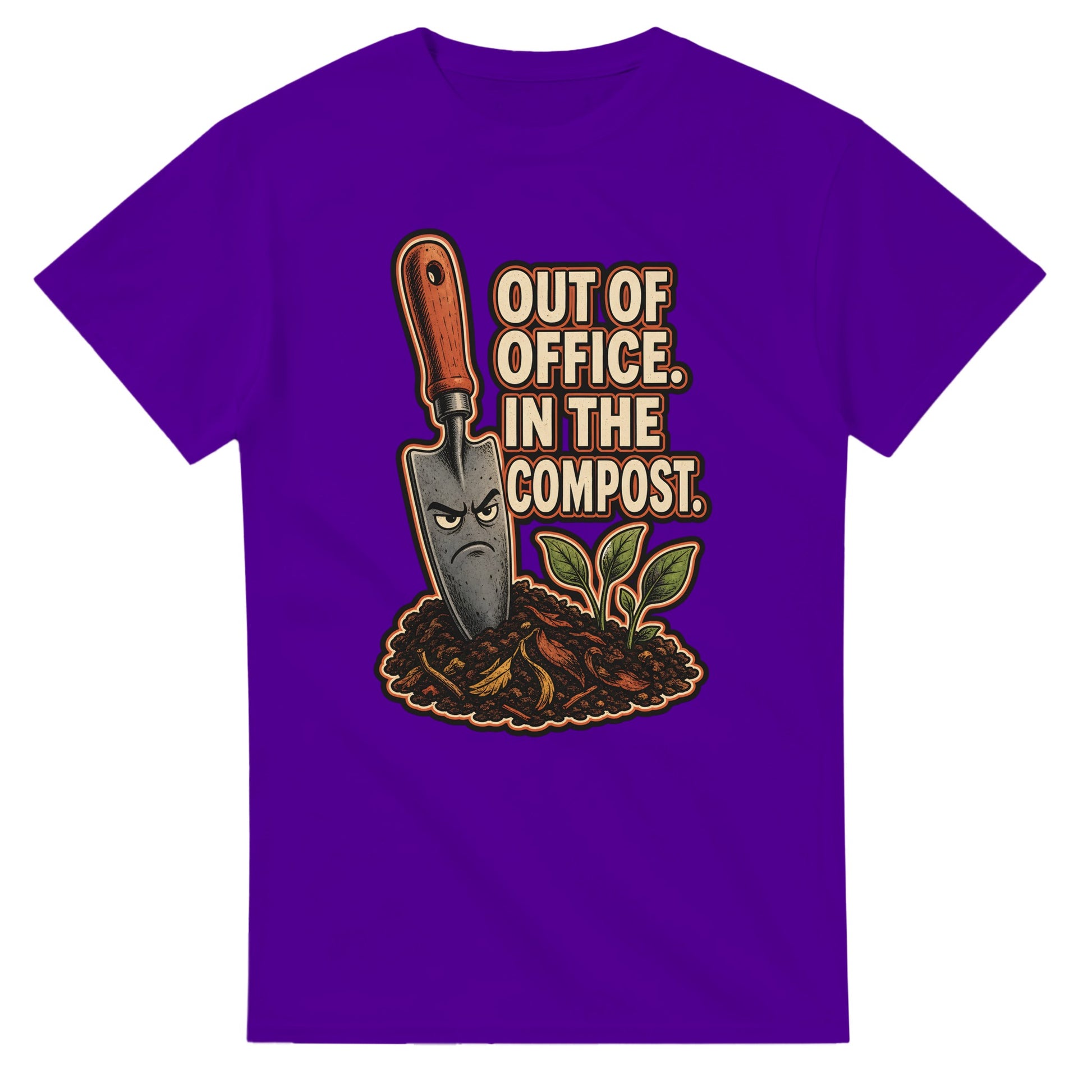 Out of Office, In the Compost T-shirt — product view 16