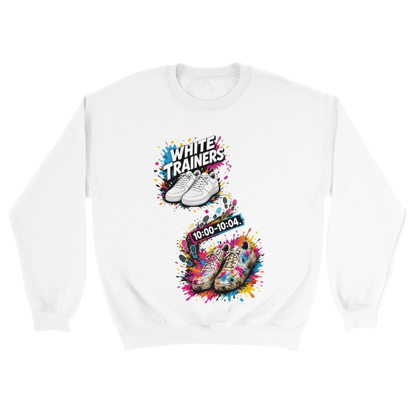 White Trainers: 10:00–10:04 Sweatshirt — product view 18