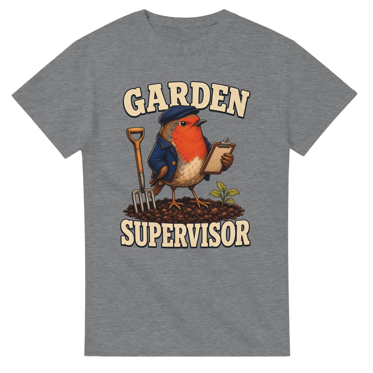 Garden Supervisor Robin T-shirt — product view 12