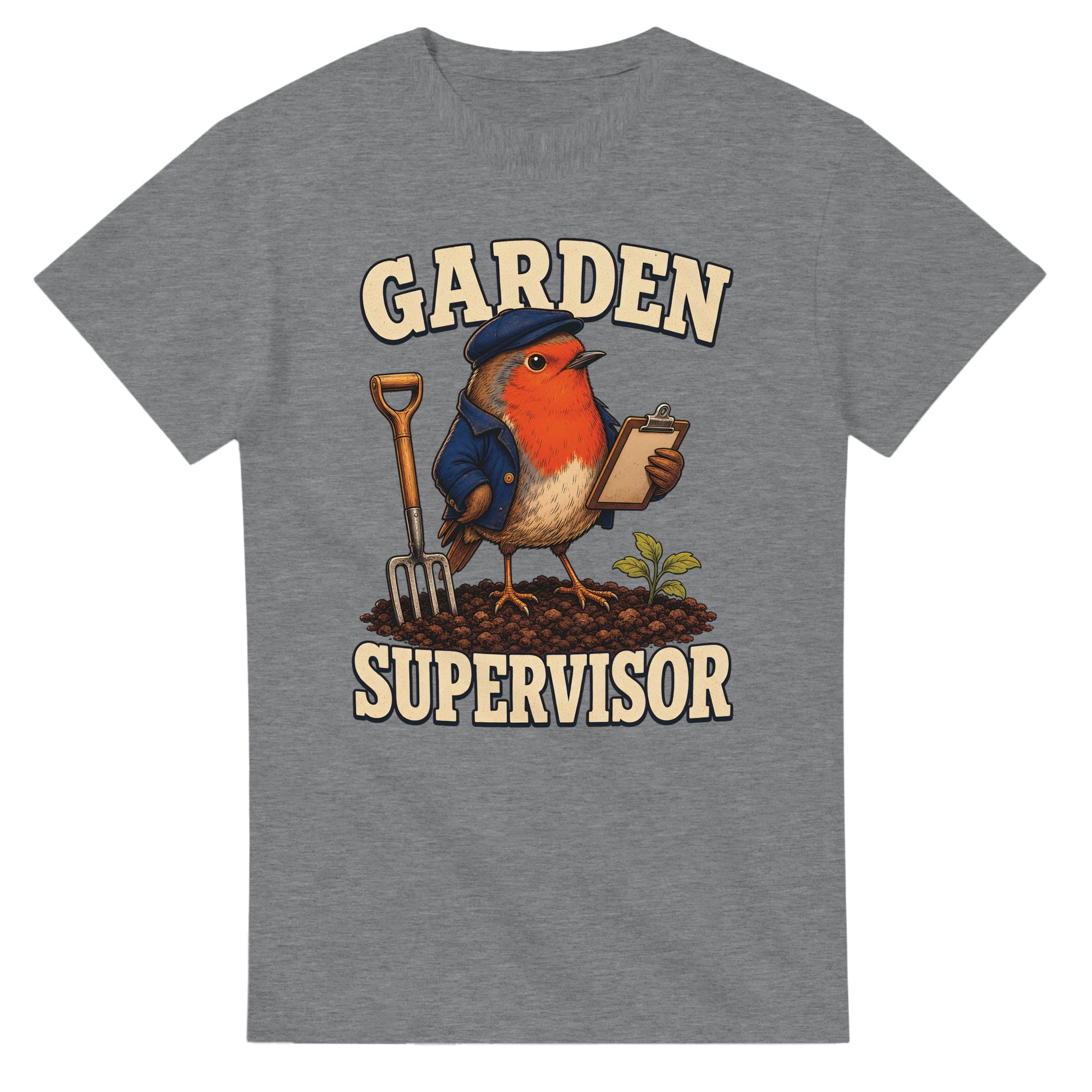 Garden Supervisor Robin T-shirt — product view 12