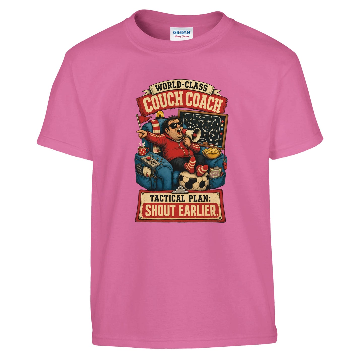 World-Class Couch Coach Kids' T-shirt — product view 10