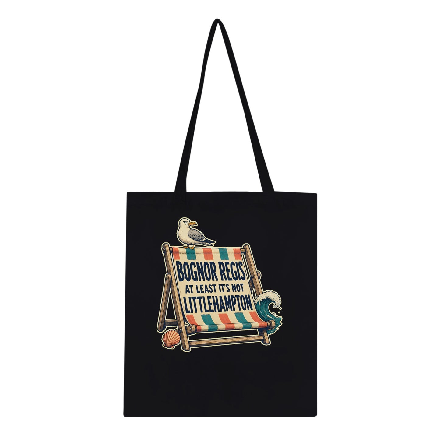 Bognor Regis — At Least It's Not Littlehampton Tote Bag — product view 3