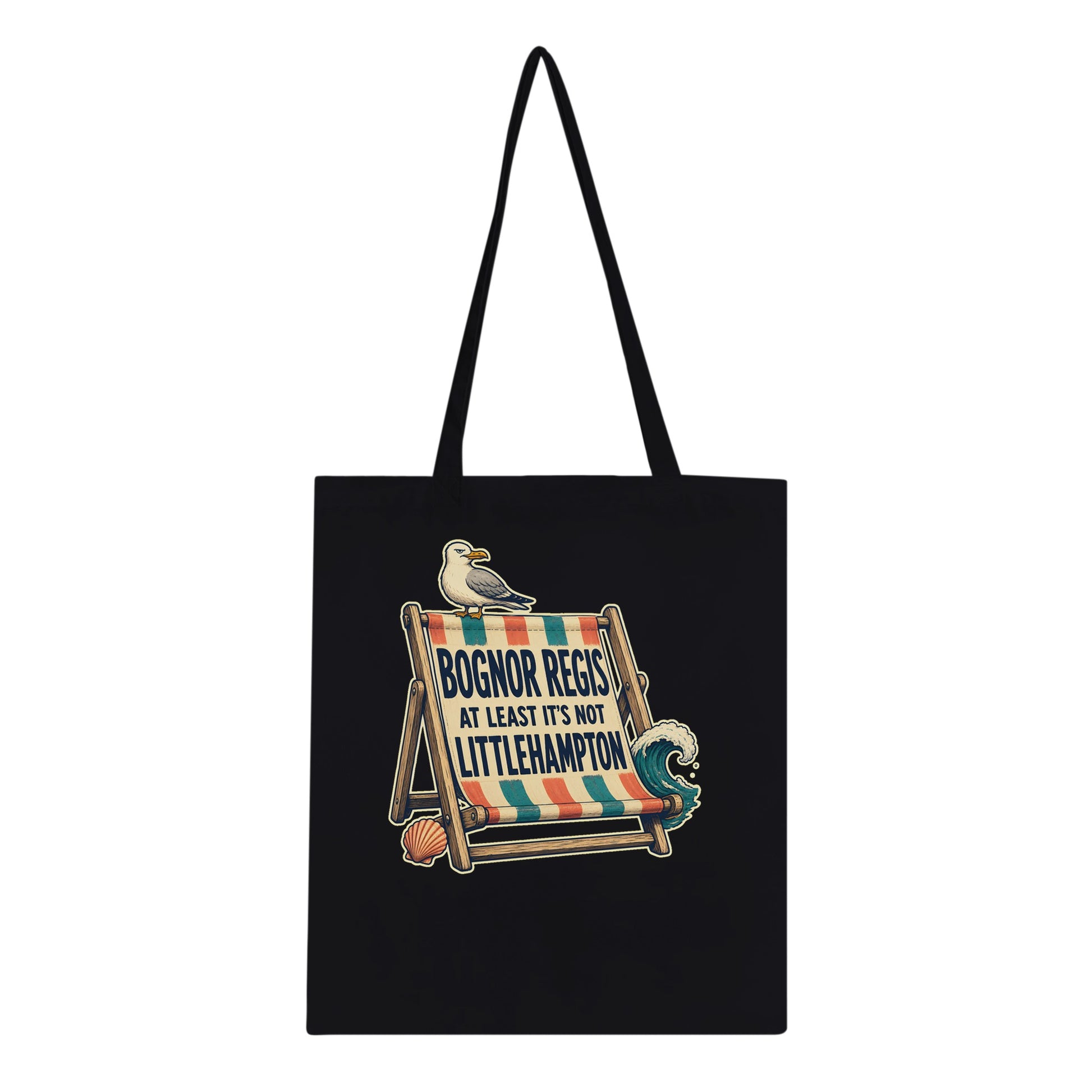 Bognor Regis — At Least It's Not Littlehampton Tote Bag — product view 4