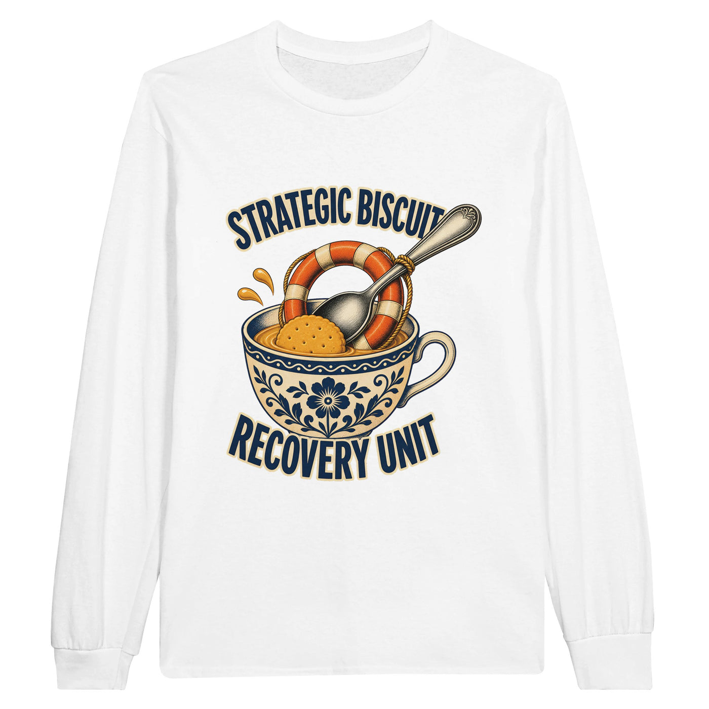 Strategic Biscuit Recovery Unit Long-Sleeve T-shirt