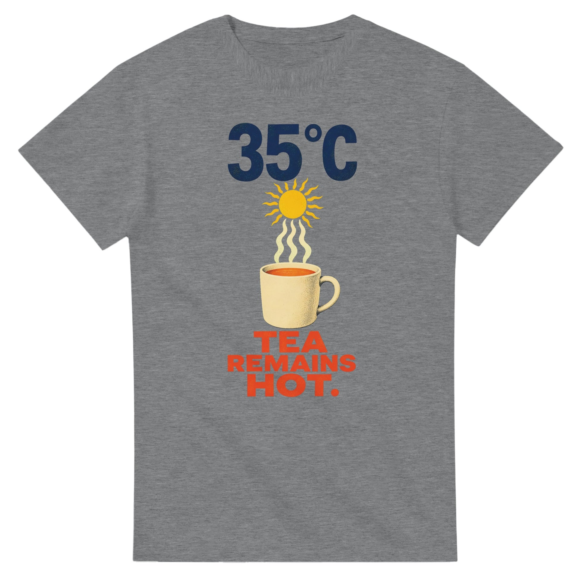 35°C — Tea Remains Hot T-shirt — product view 6