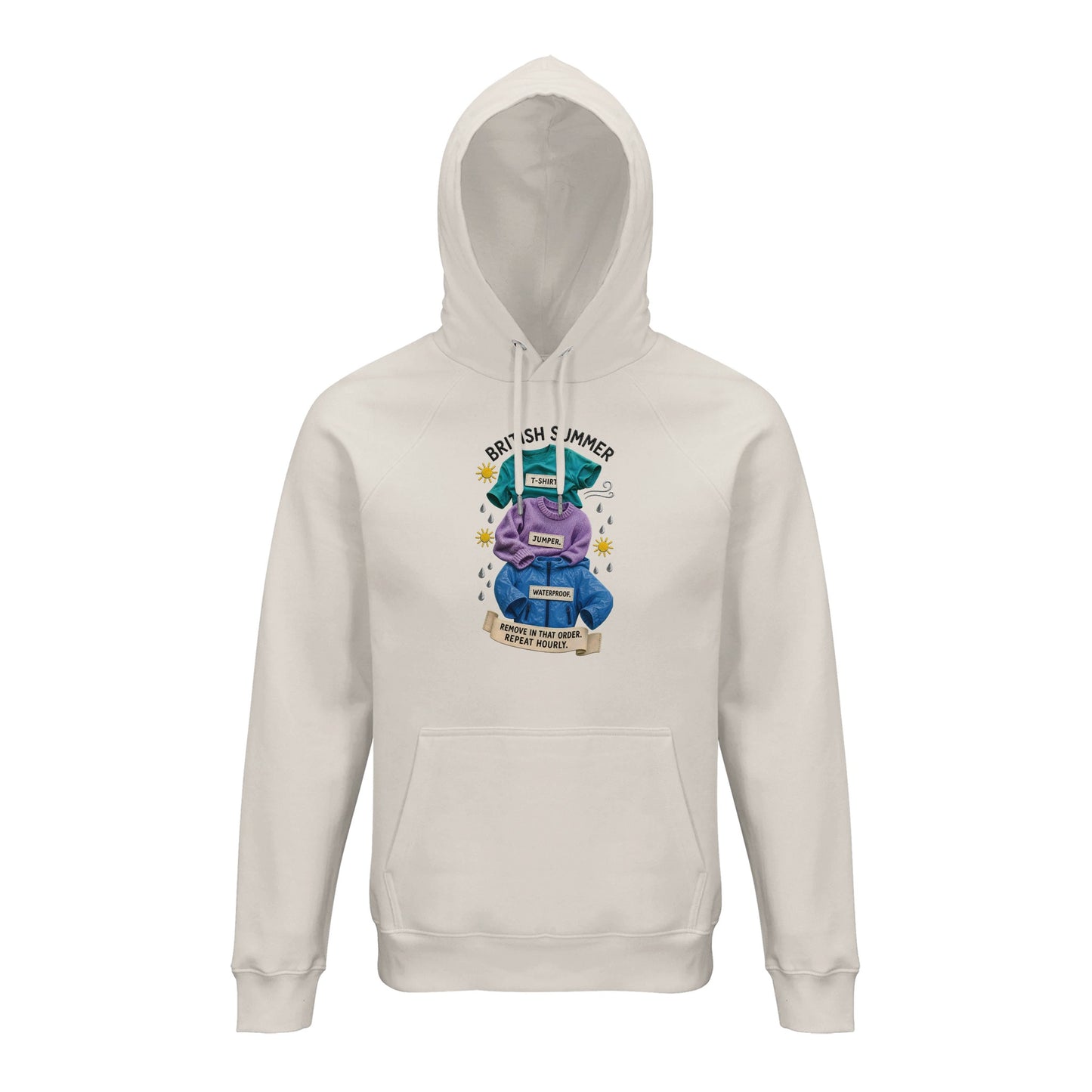 British Summer: Repeat Layers Hourly Hoodie — product view 1