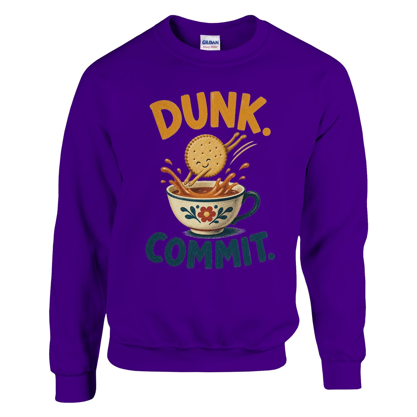 Dunk. Commit. Tea Biscuit Graphic Sweatshirt — product view 6