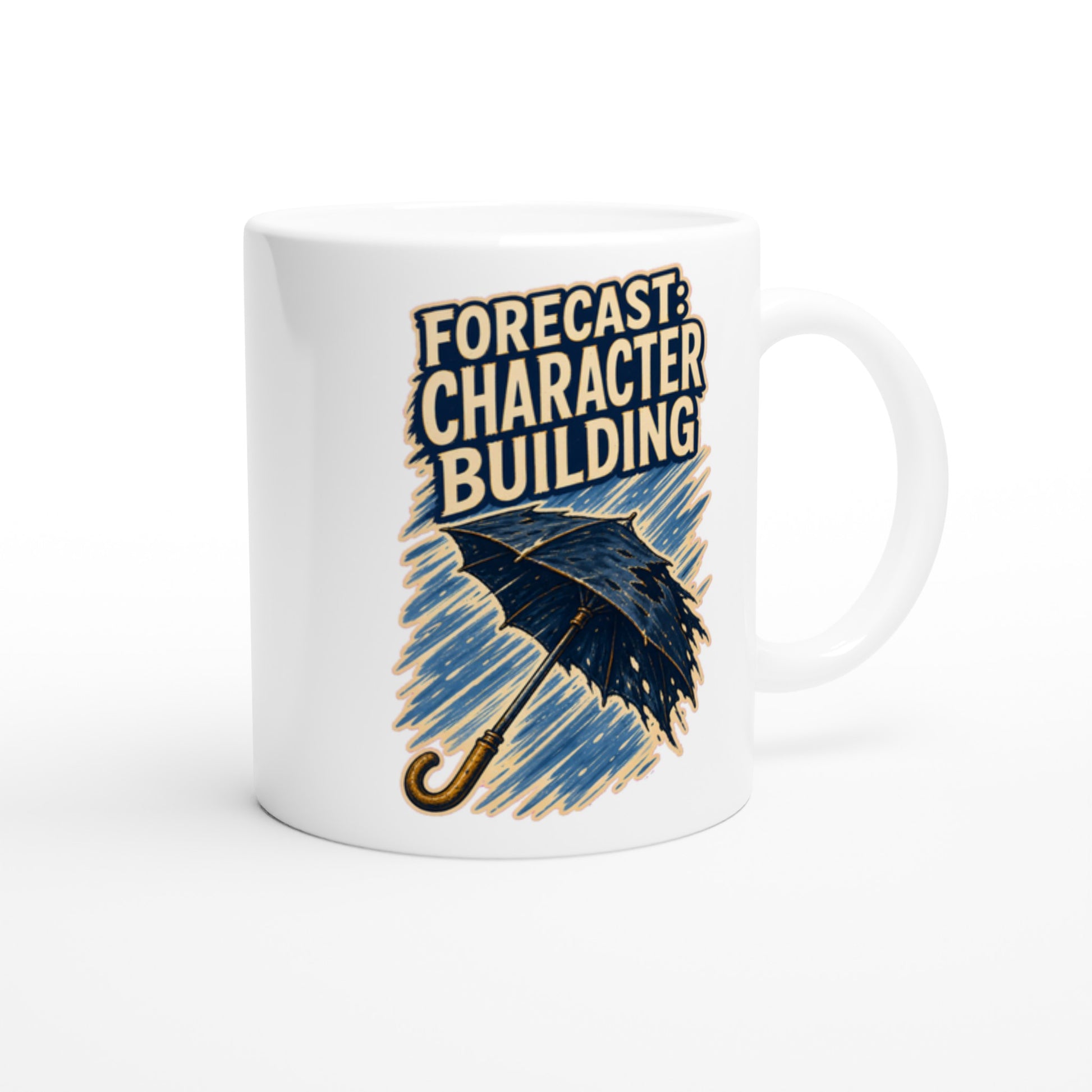 Forecast: Character Building – British Weather Mug — product view 2